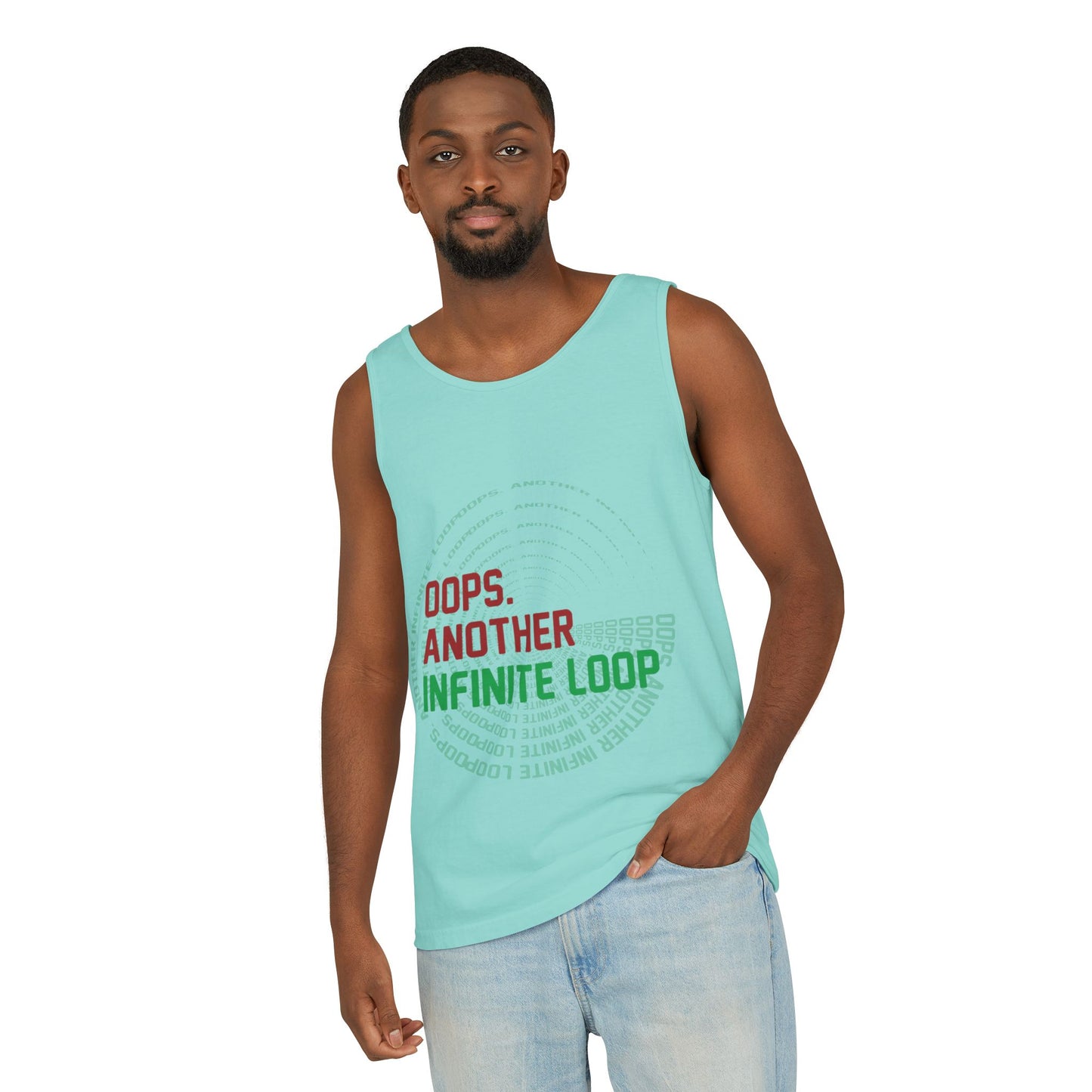 Oops, Another Infinite Loop Tank Top | Cotton Summer Tee, Gift for Tech Lovers, Casual Wear, Programming Humor Shirt, Comfortable [...]