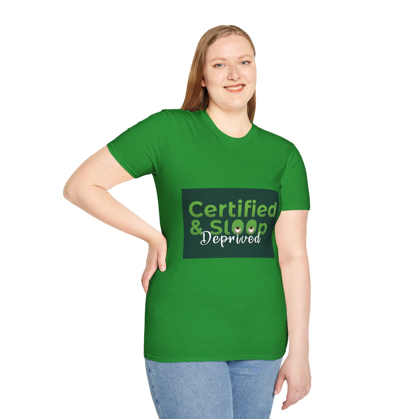 Certified & Sleep Deprived Unisex Softstyle T-Shirt