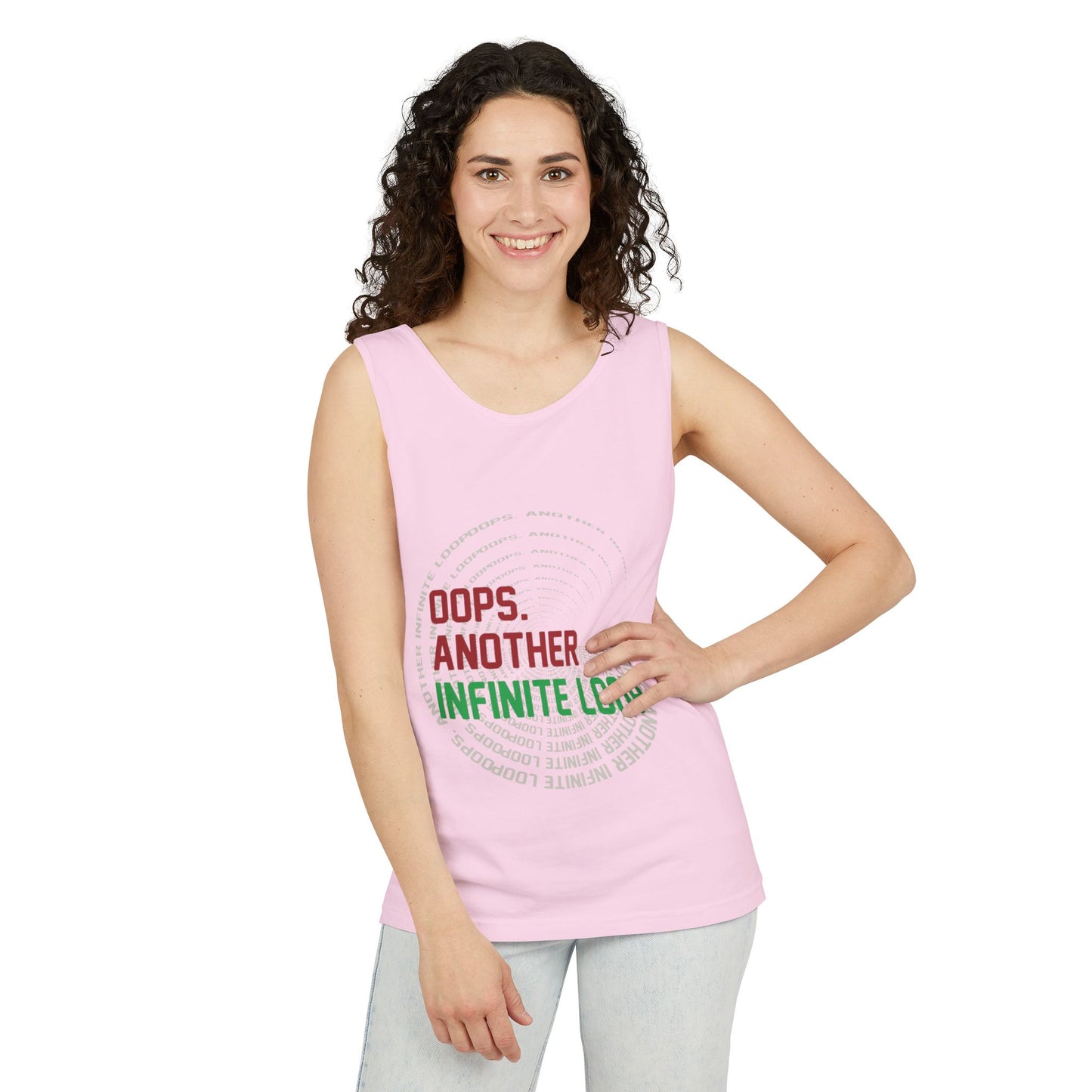 Oops, Another Infinite Loop Tank Top | Cotton Summer Tee, Gift for Tech Lovers, Casual Wear, Programming Humor Shirt, Comfortable [...]