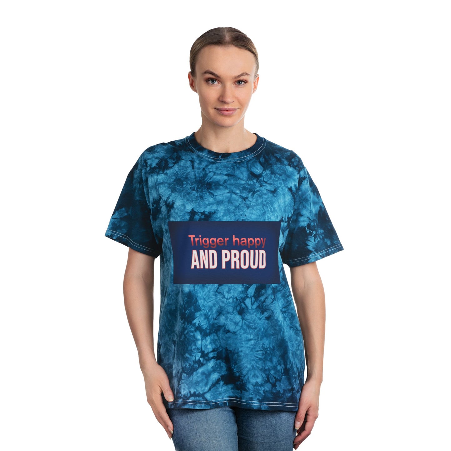 Trendy Tie-Dye Tee, Graphic T-Shirt, Casual Wear, Summer Vibes, Gift for Friends, Festival Clothing, Unique Fashion Statement
