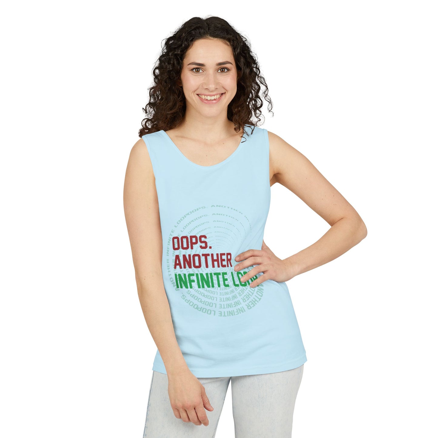 Oops, Another Infinite Loop Tank Top | Cotton Summer Tee, Gift for Tech Lovers, Casual Wear, Programming Humor Shirt, Comfortable [...]