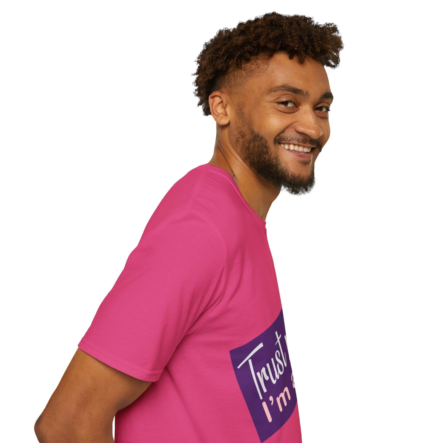Trust Me I'm an Admin Unisex T-Shirt, Ideal for Techies, Gifts for IT Professionals, Casual Wear, Funny Office Shirt, Geek Humor Tee