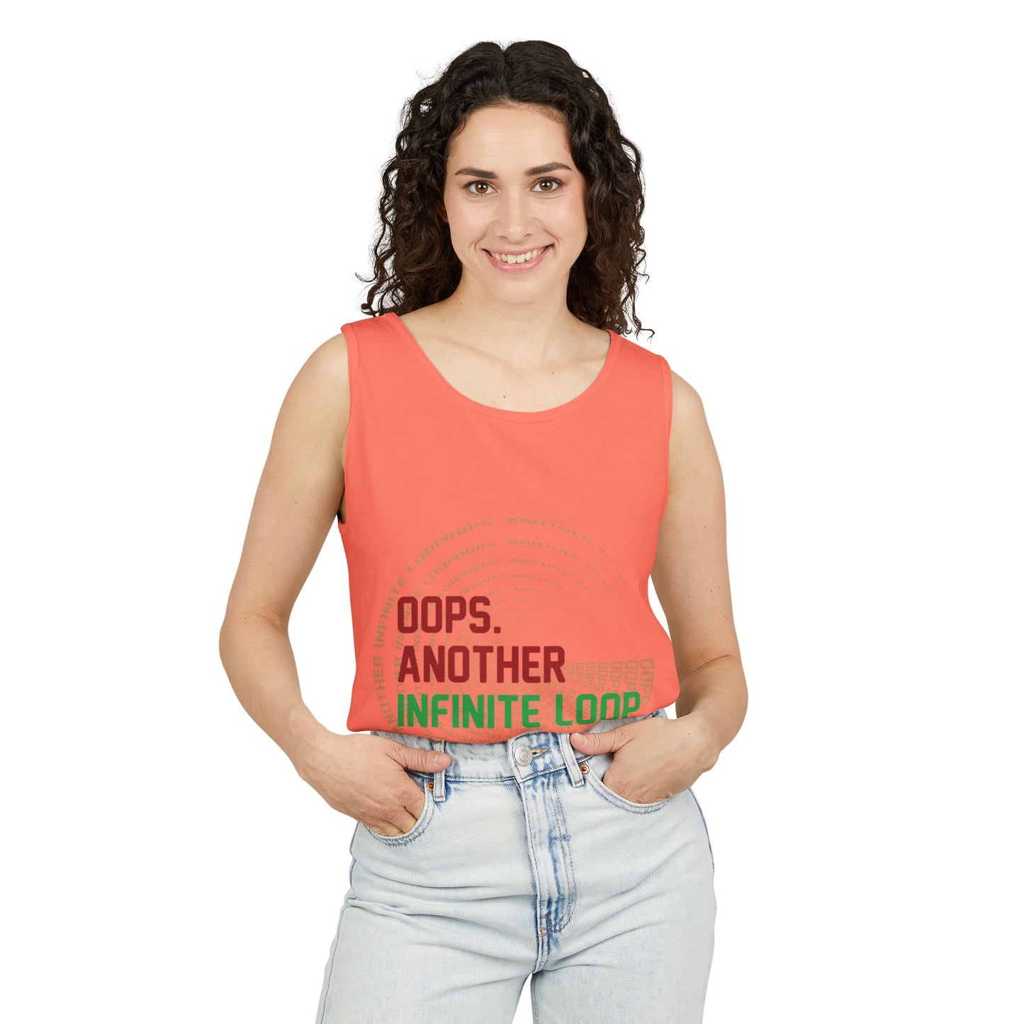 Oops, Another Infinite Loop Tank Top | Cotton Summer Tee, Gift for Tech Lovers, Casual Wear, Programming Humor Shirt, Comfortable [...]