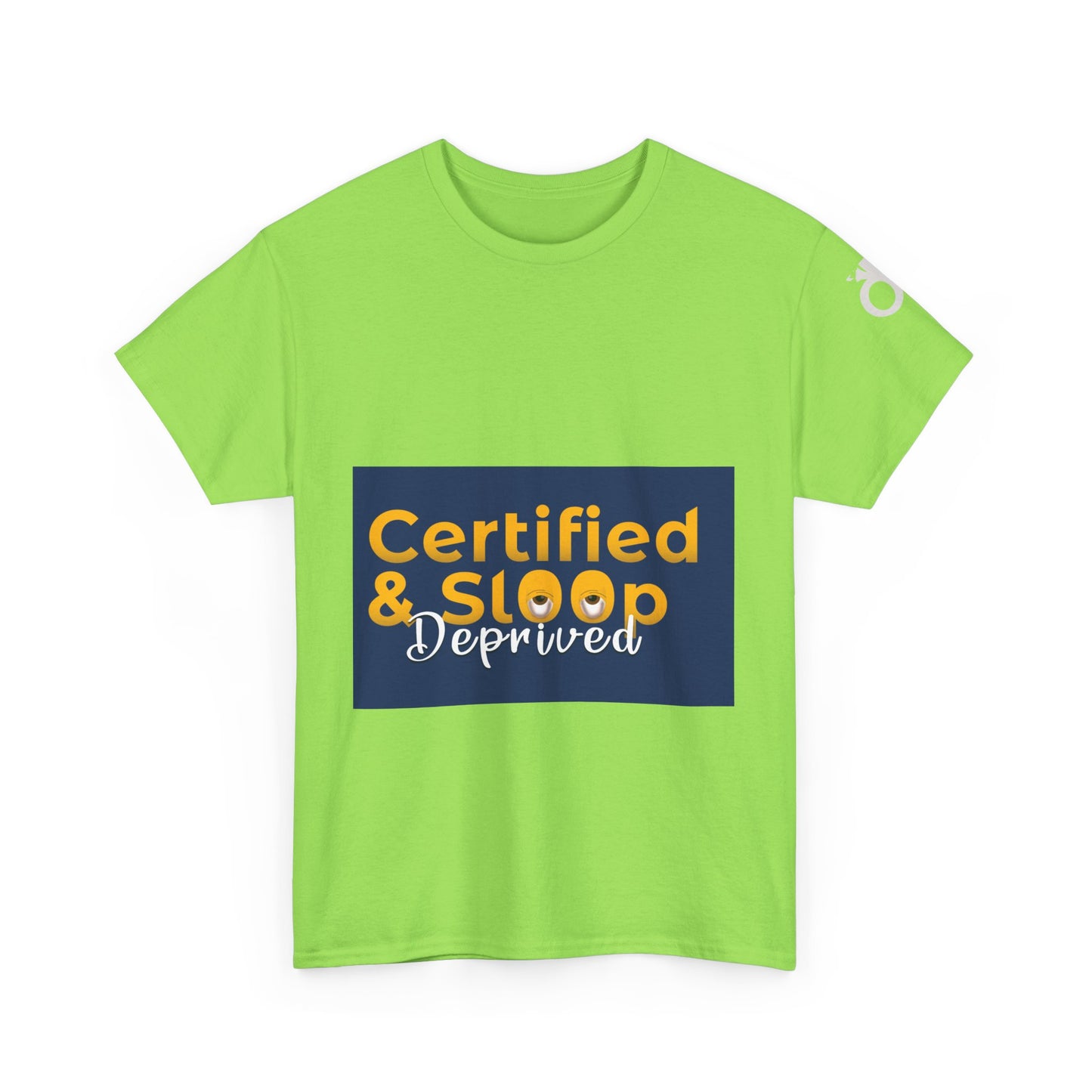 Certified & Sleep Deprived Unisex Heavy Cotton Tee - Perfect for Casual Wear and Nautical Lovers