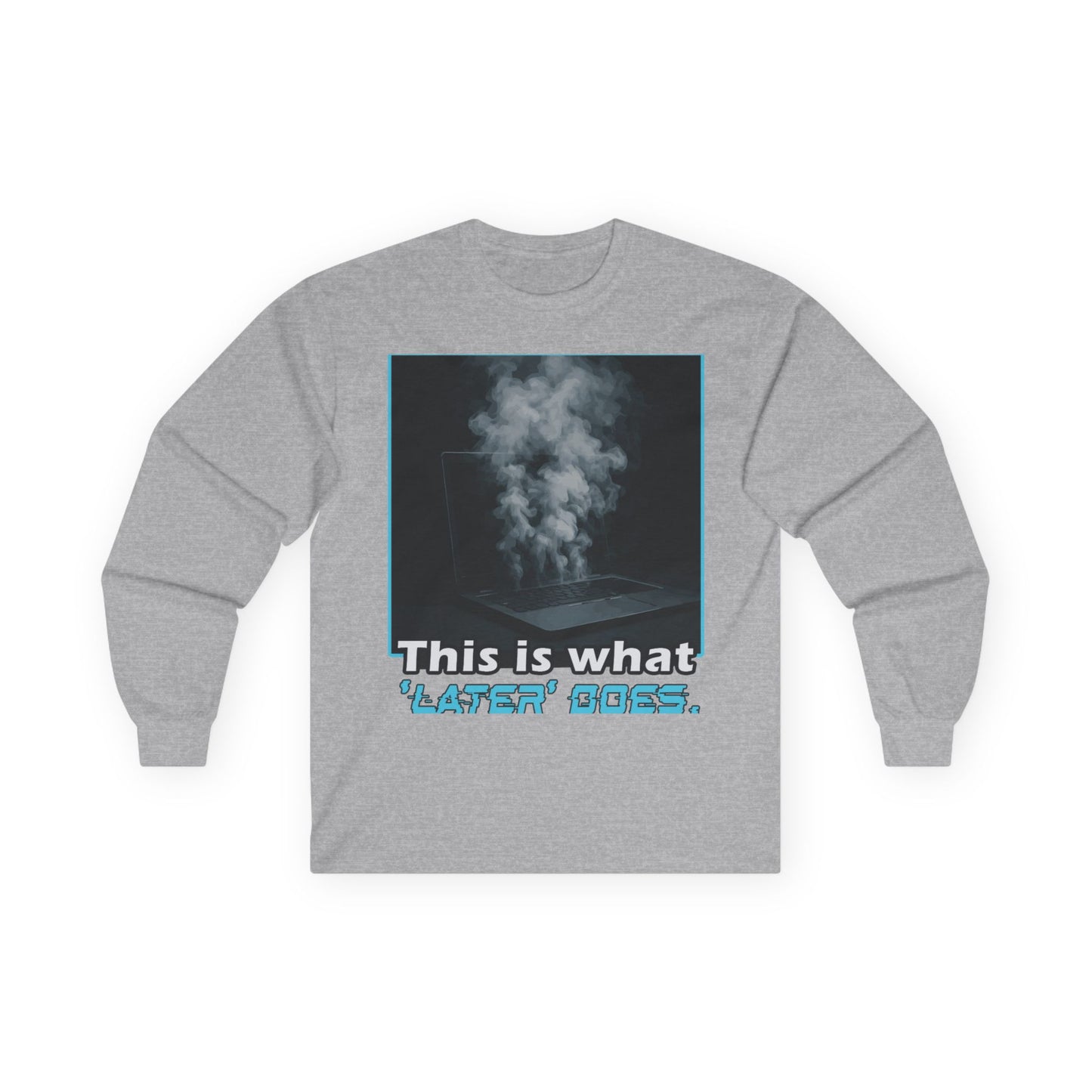 Unisex Long Sleeve Tee: This is what 'Liter' Does, Comfortable Casual Wear, Gift for Readers, Cozy Book Lover Apparel, Perfect for [...]