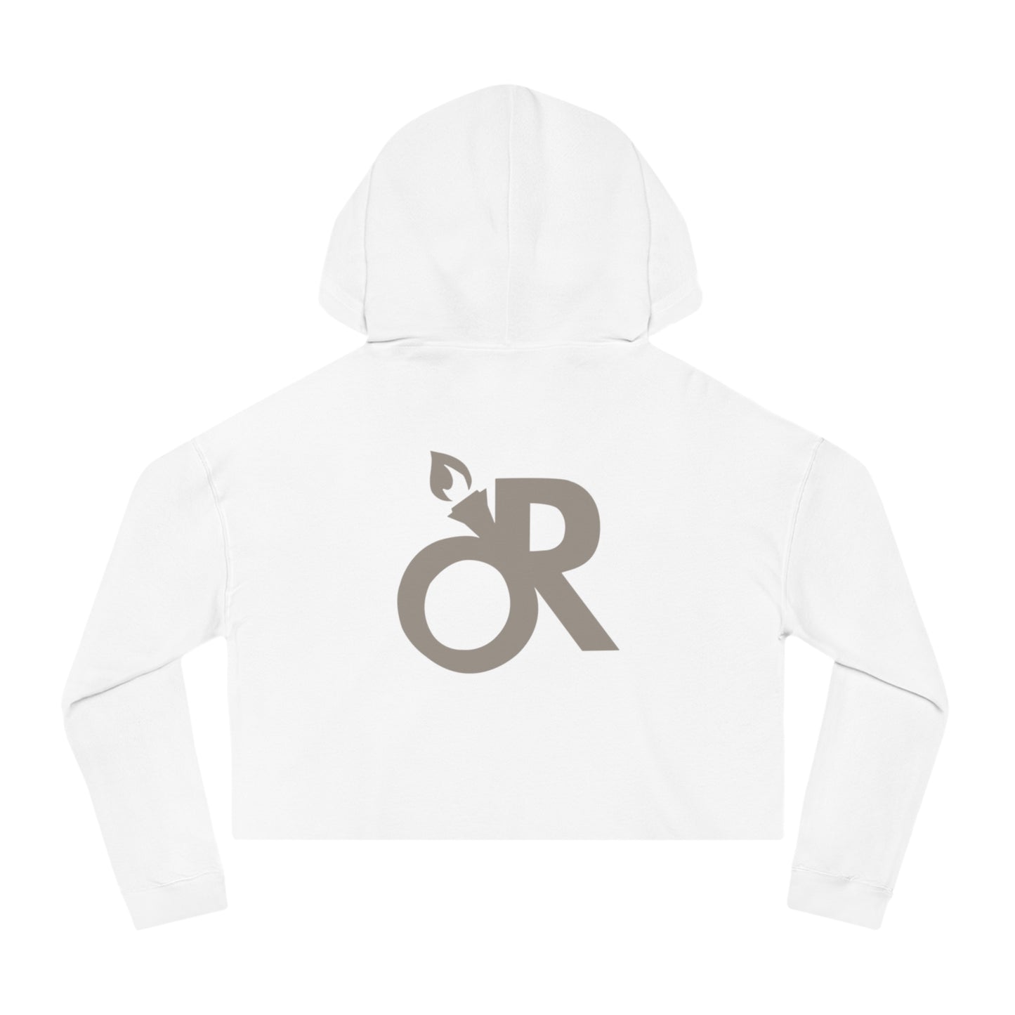 Cropped Hooded Sweatshirt - "It Worked in the Sandbox" - Trendy Women's Pullover