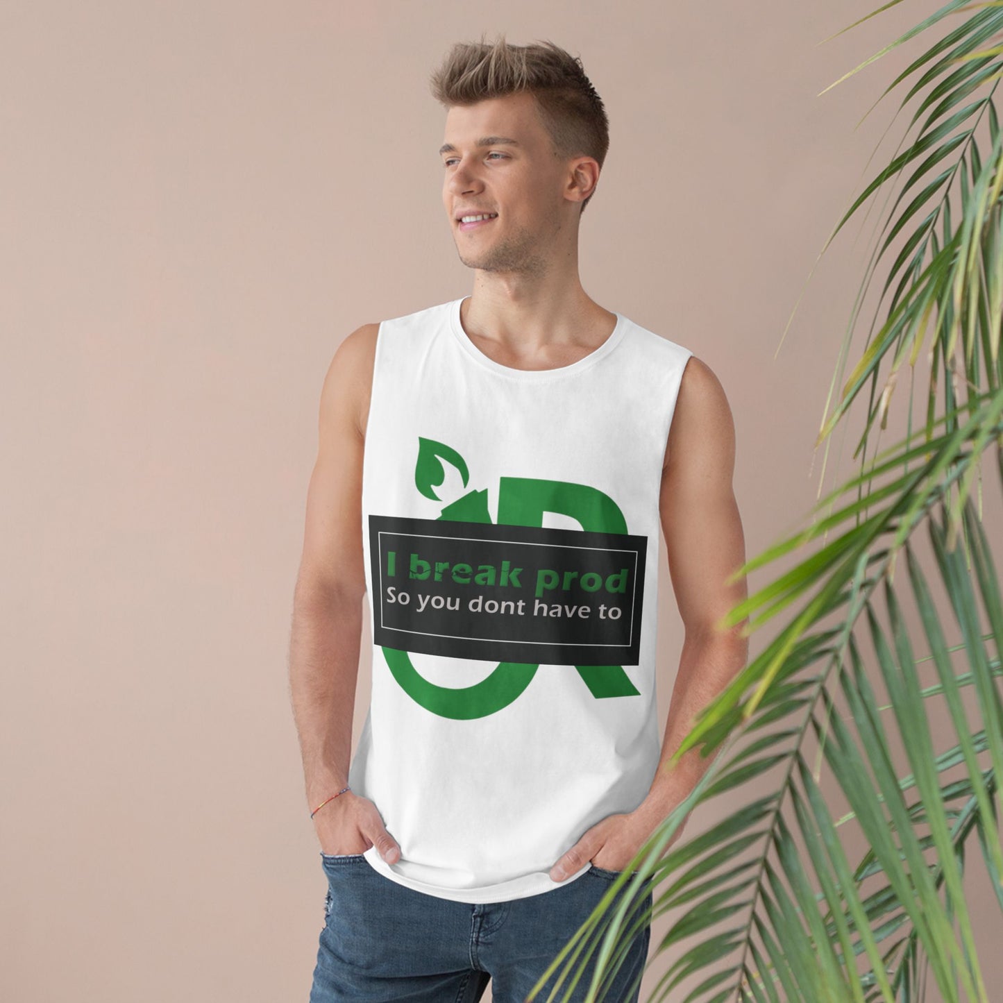 Unisex Motivational Tank Top, I Break Prod Shirt, Fitness Apparel, Workout Gear, Casual Summer Shirt