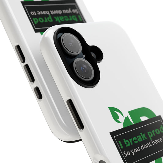Durable Phone Case for Developers - Techie Gift, Programmer Accessory, Unique Phone Cover, Fun Geeky Merchandise