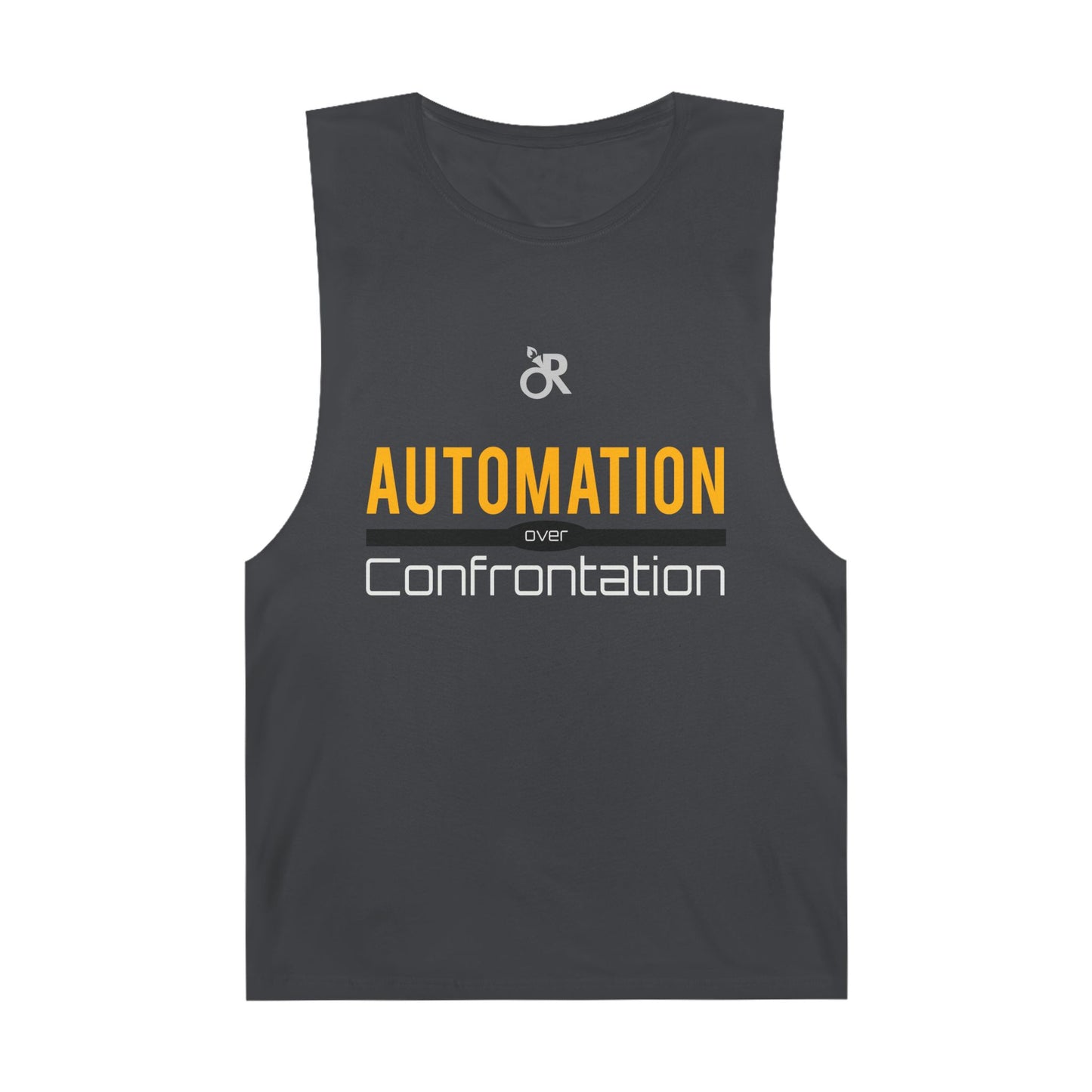 Unisex Automation Tank Top, Casual Athletic Wear, Summer Essential, Fitness Apparel, Gift for Tech Lovers, Workout Shirt