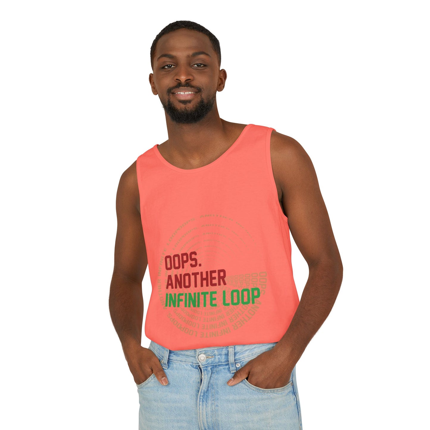 Oops, Another Infinite Loop Tank Top | Cotton Summer Tee, Gift for Tech Lovers, Casual Wear, Programming Humor Shirt, Comfortable [...]