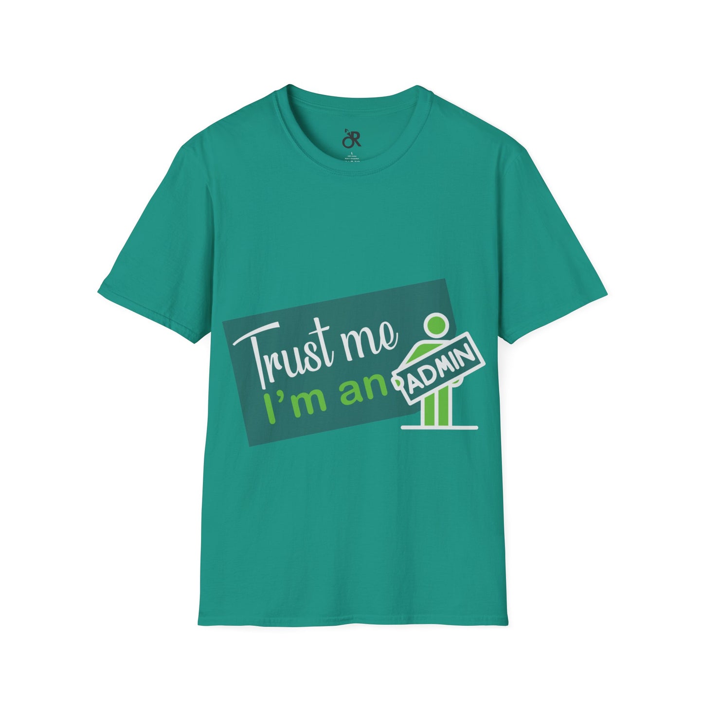 Trust Me I'm an Admin Unisex T-Shirt, Ideal for Techies, Gifts for IT Professionals, Casual Wear, Funny Office Shirt, Geek Humor Tee
