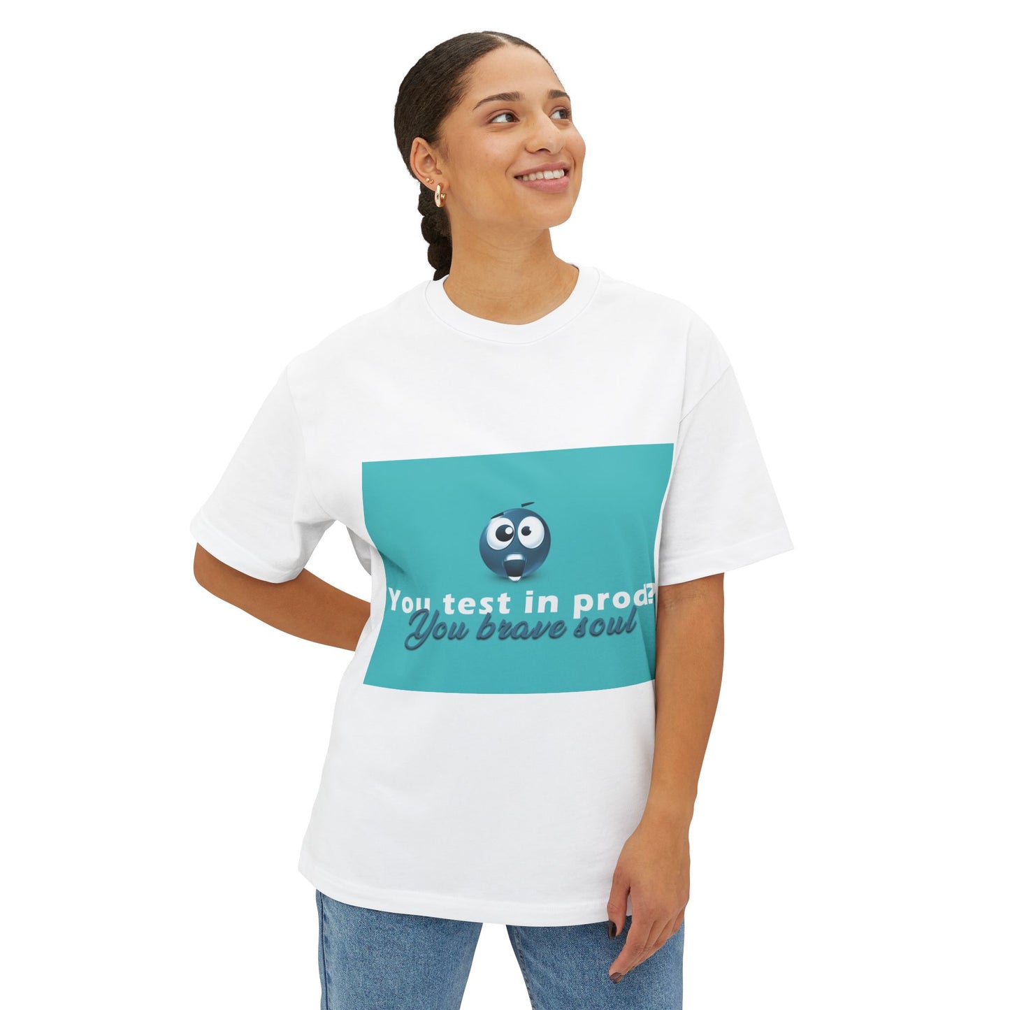 Unisex Oversized Boxy Tee
