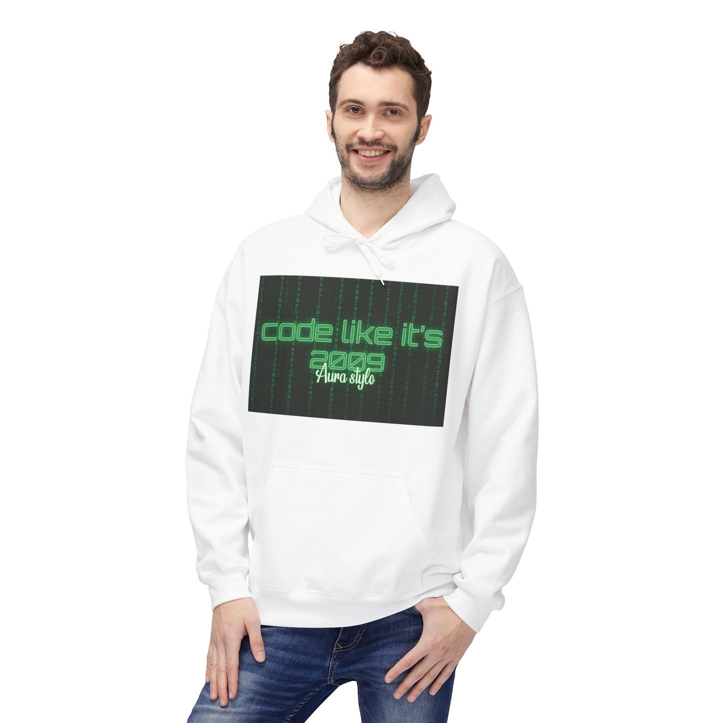 Code Like It's 2009 Hoodie - Unisex Midweight Fleece for Programmers