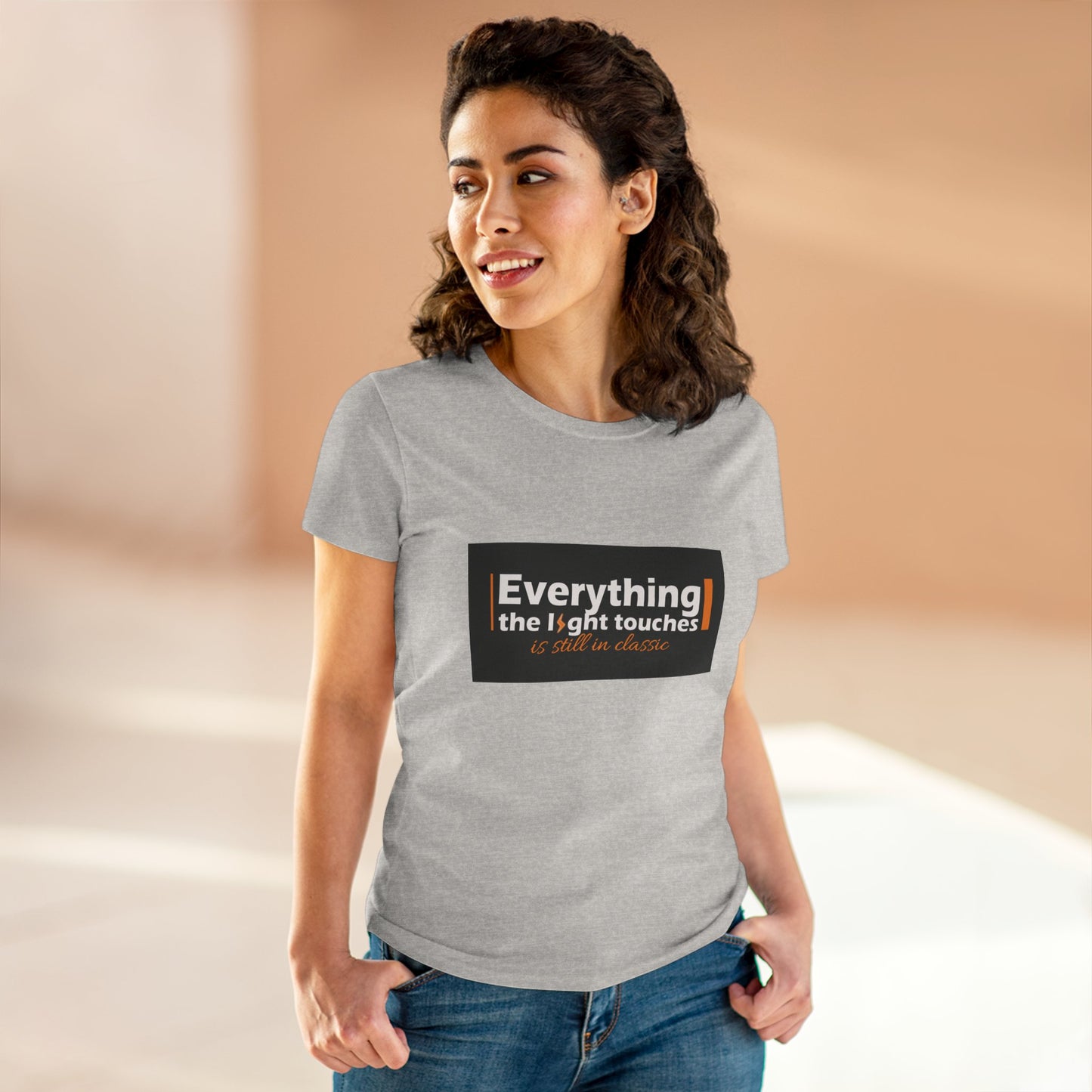 Stylish Inspirational Tee - Everything the Light Touches, Motivational Shirt for Women, Casual Everyday Wear, Gift Idea for Friends, [...]