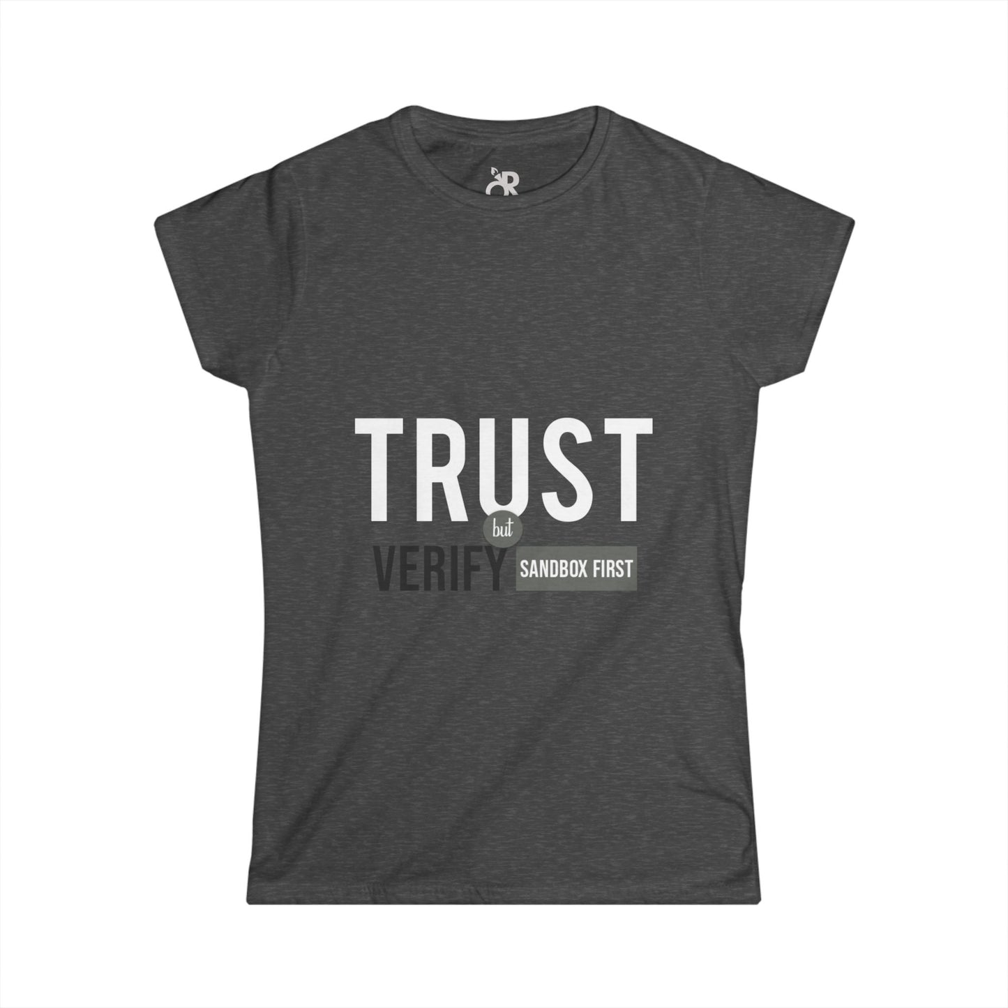 Women's Softstyle Tee - Verify Sandbox First Graphic Tee