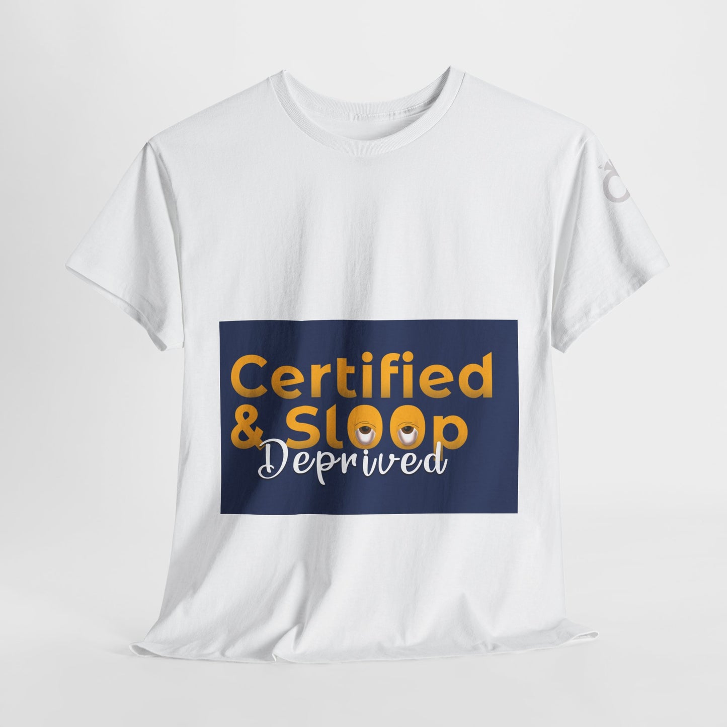 Certified & Sleep Deprived Unisex Heavy Cotton Tee - Perfect for Casual Wear and Nautical Lovers