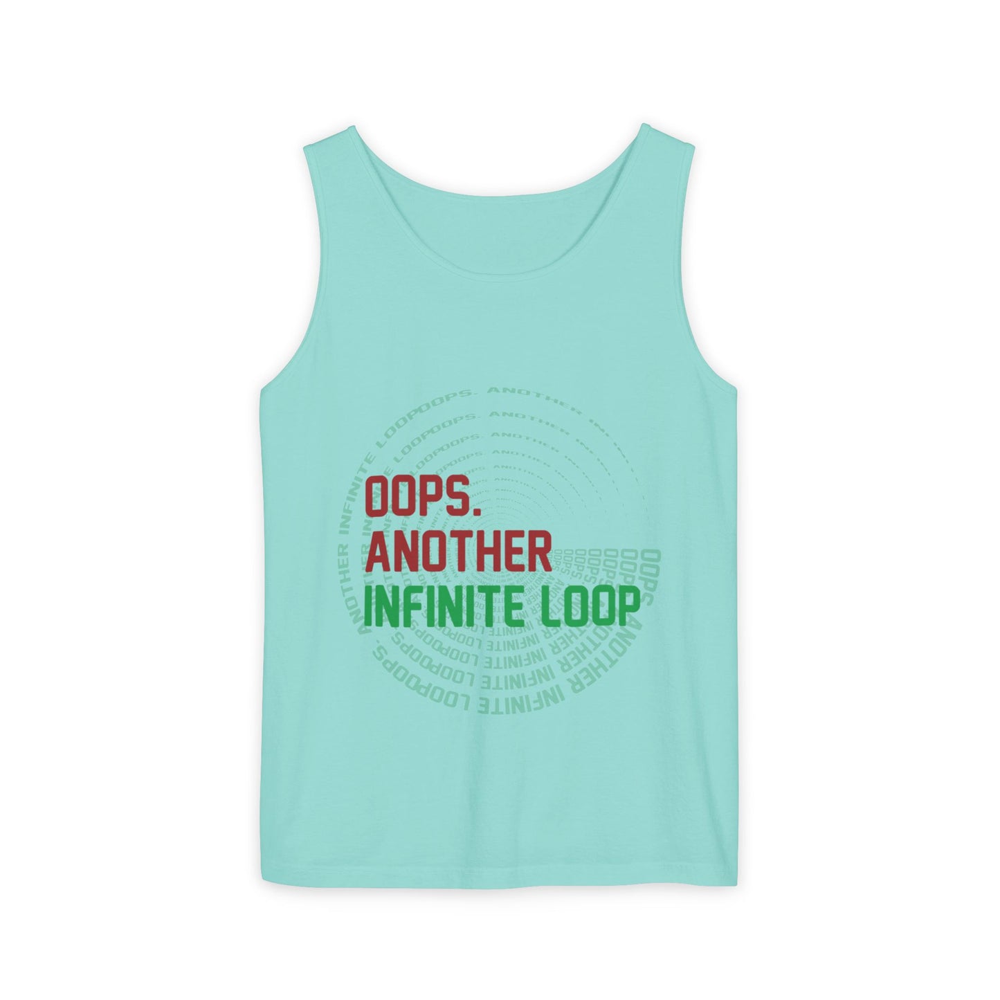 Oops, Another Infinite Loop Tank Top | Cotton Summer Tee, Gift for Tech Lovers, Casual Wear, Programming Humor Shirt, Comfortable [...]