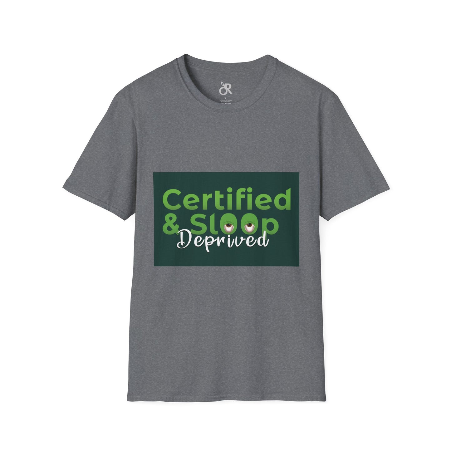 Certified & Sleep Deprived Unisex Softstyle T-Shirt