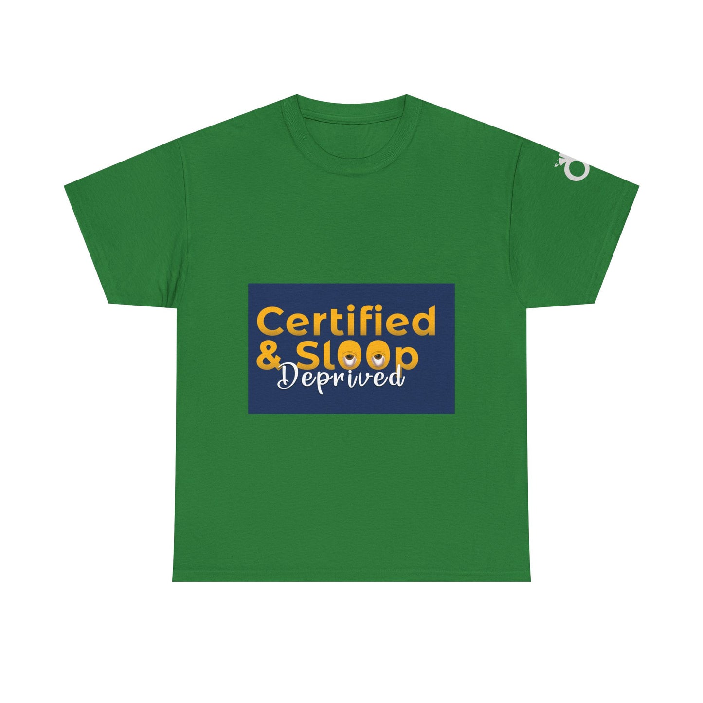 Certified & Sleep Deprived Unisex Heavy Cotton Tee - Perfect for Casual Wear and Nautical Lovers