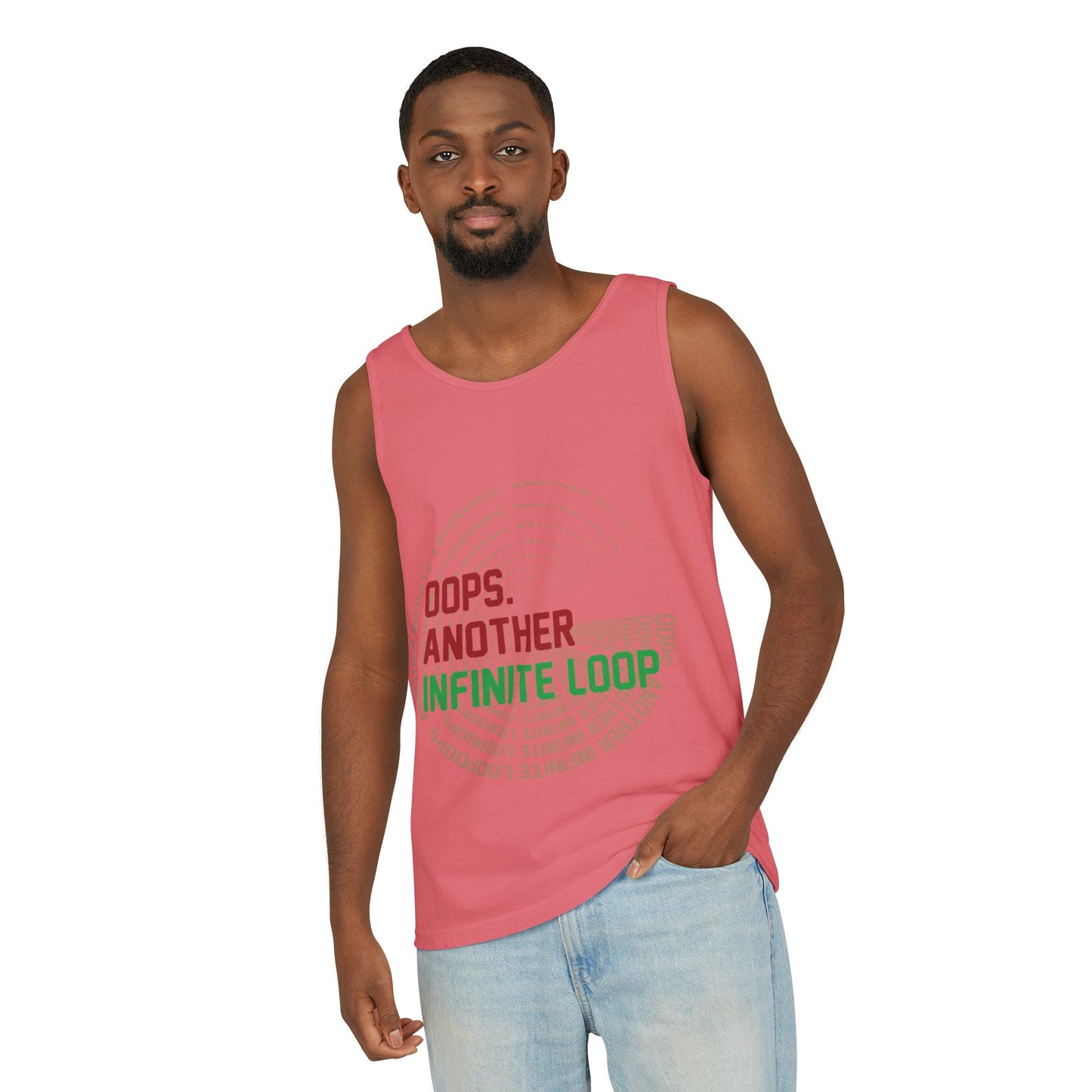 Oops, Another Infinite Loop Tank Top | Cotton Summer Tee, Gift for Tech Lovers, Casual Wear, Programming Humor Shirt, Comfortable [...]