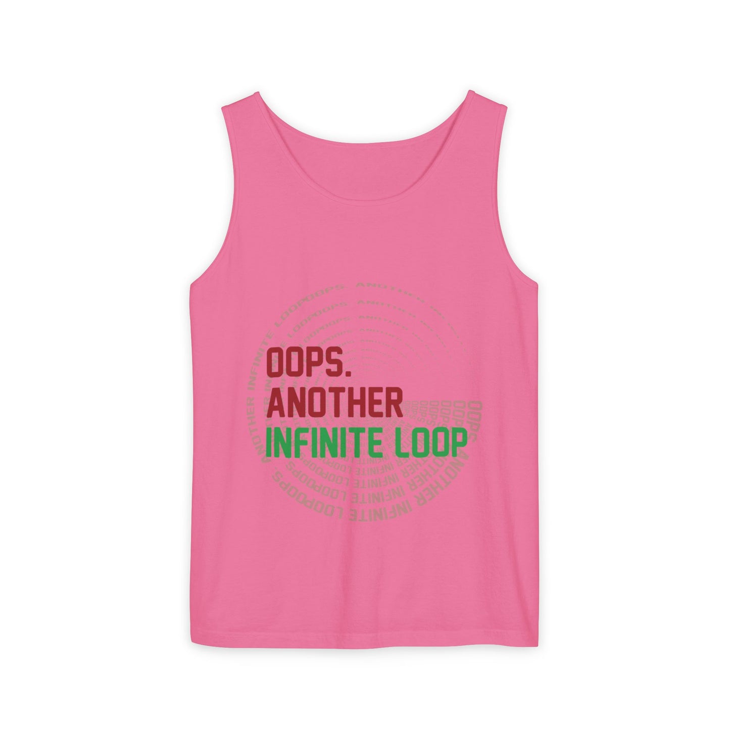 Oops, Another Infinite Loop Tank Top | Cotton Summer Tee, Gift for Tech Lovers, Casual Wear, Programming Humor Shirt, Comfortable [...]