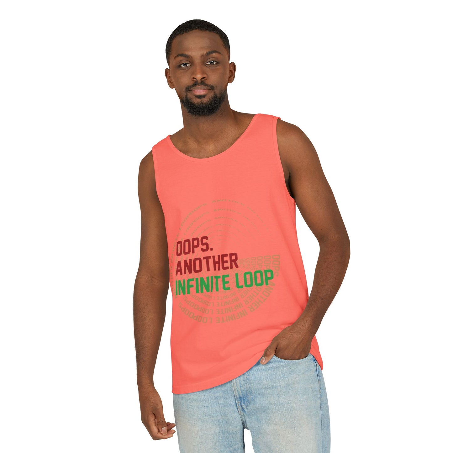 Oops, Another Infinite Loop Tank Top | Cotton Summer Tee, Gift for Tech Lovers, Casual Wear, Programming Humor Shirt, Comfortable [...]