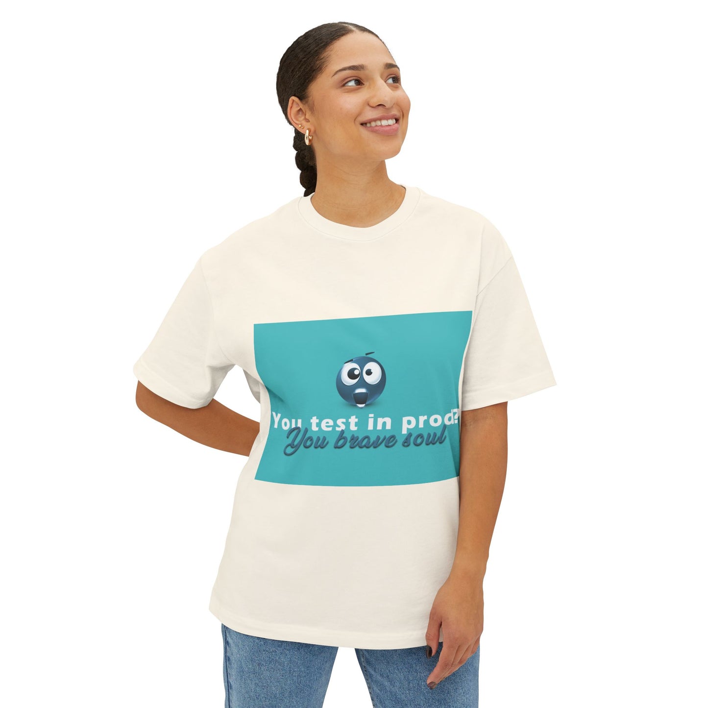Unisex Oversized Boxy Tee