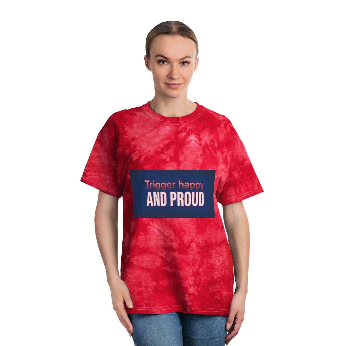 Trendy Tie-Dye Tee, Graphic T-Shirt, Casual Wear, Summer Vibes, Gift for Friends, Festival Clothing, Unique Fashion Statement