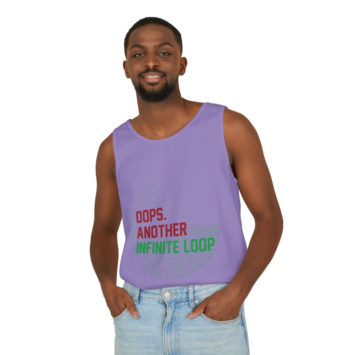Oops, Another Infinite Loop Tank Top | Cotton Summer Tee, Gift for Tech Lovers, Casual Wear, Programming Humor Shirt, Comfortable [...]
