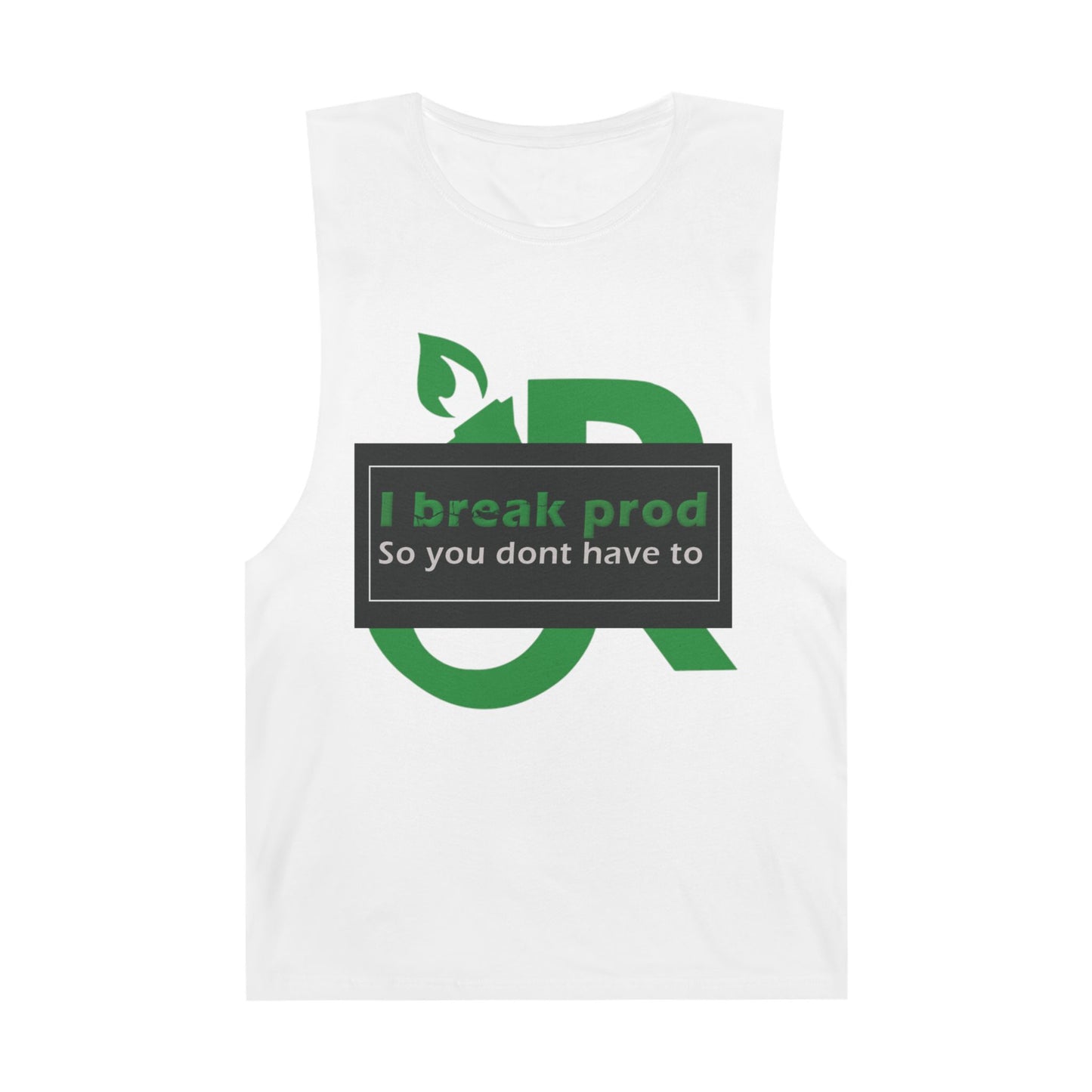 Unisex Motivational Tank Top, I Break Prod Shirt, Fitness Apparel, Workout Gear, Casual Summer Shirt