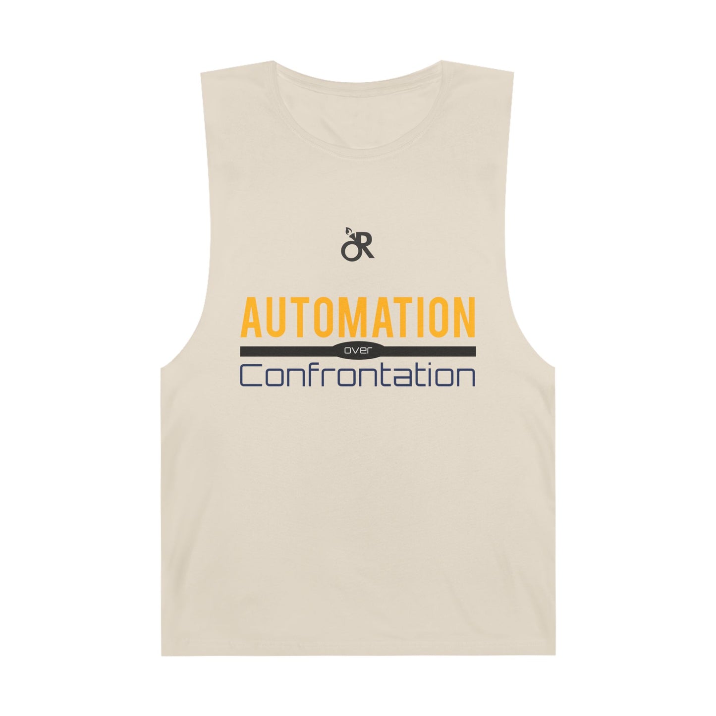 Unisex Automation Tank Top, Casual Athletic Wear, Summer Essential, Fitness Apparel, Gift for Tech Lovers, Workout Shirt