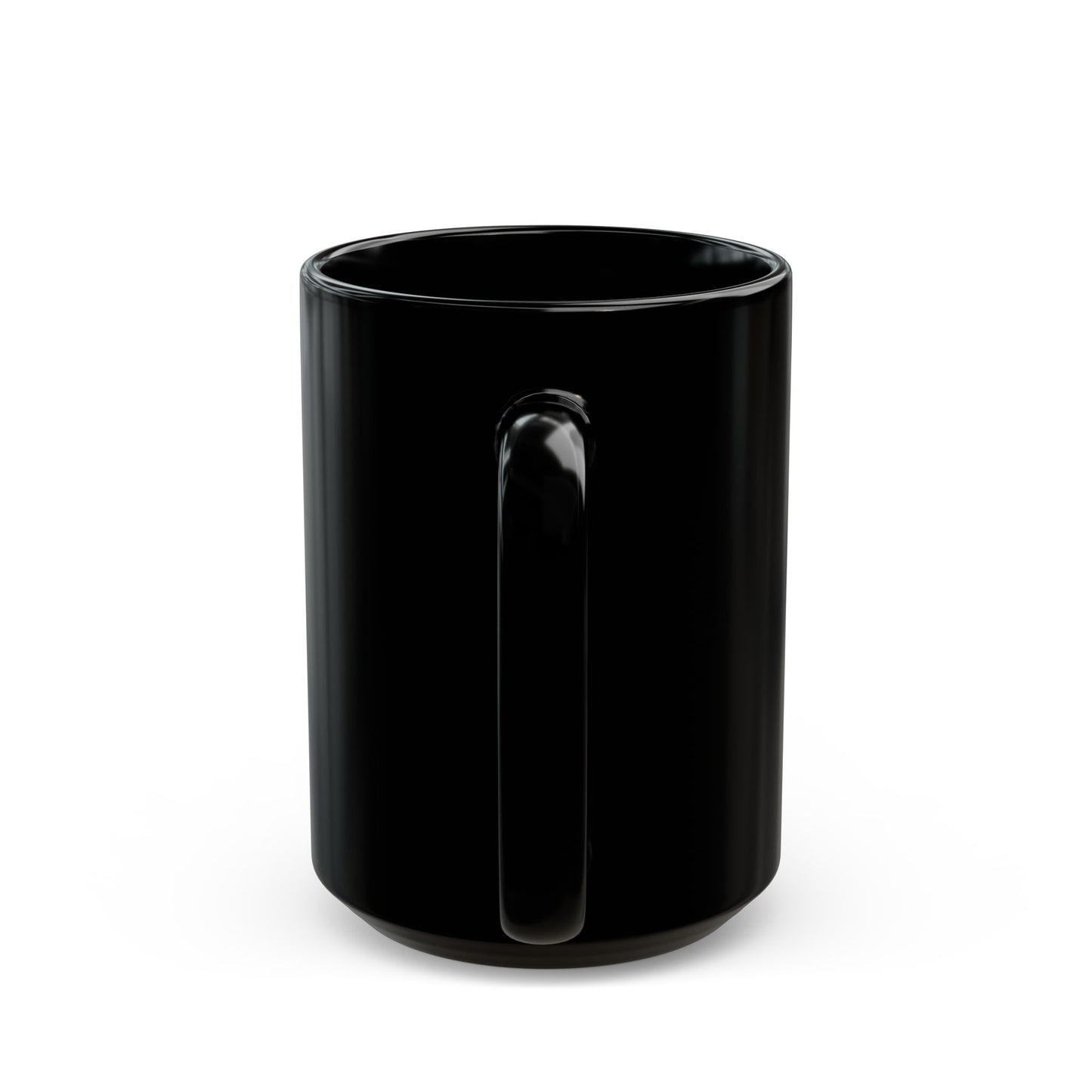Coffee First Black Mug - Fun Quote for Coffee Lovers and Gift Giving