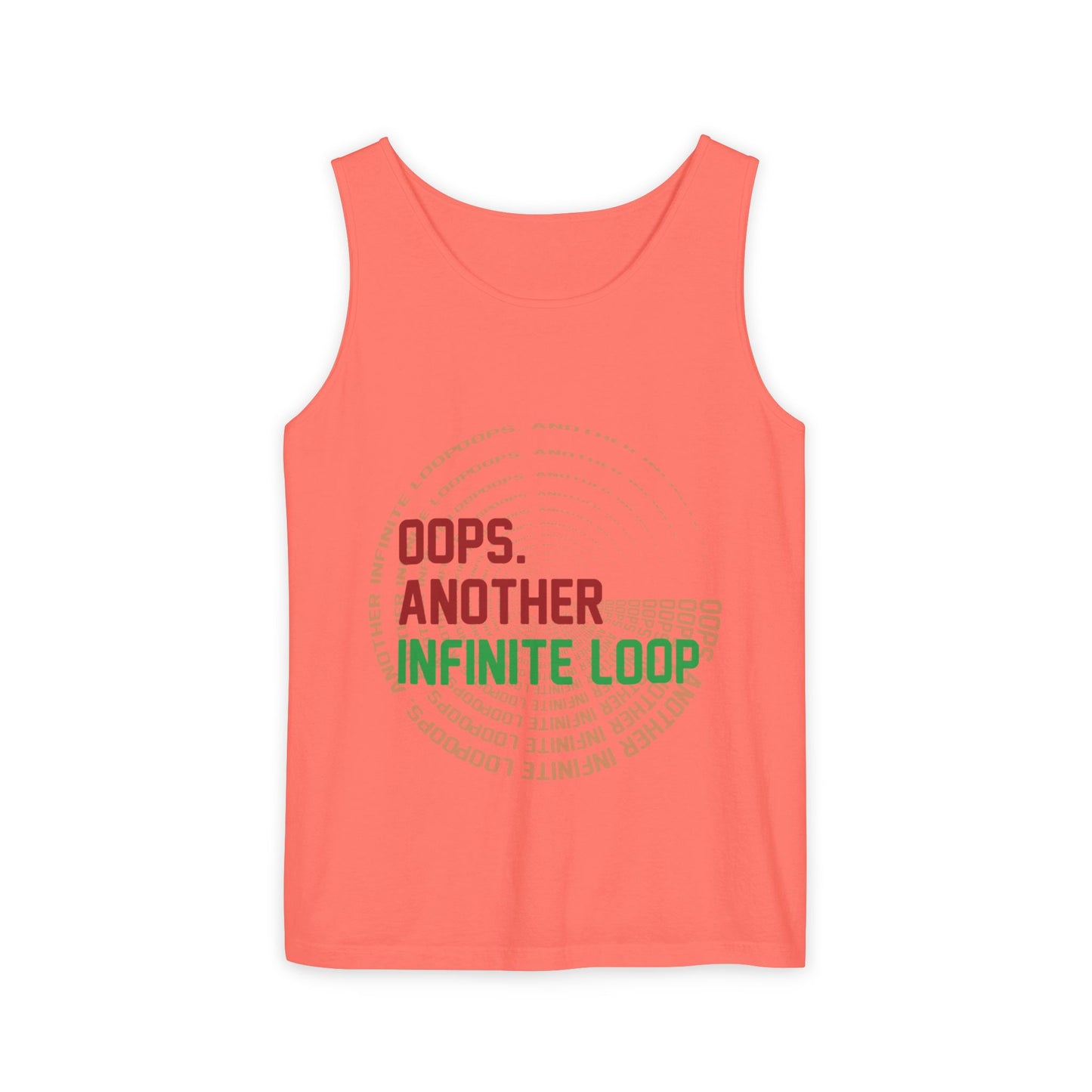 Oops, Another Infinite Loop Tank Top | Cotton Summer Tee, Gift for Tech Lovers, Casual Wear, Programming Humor Shirt, Comfortable [...]