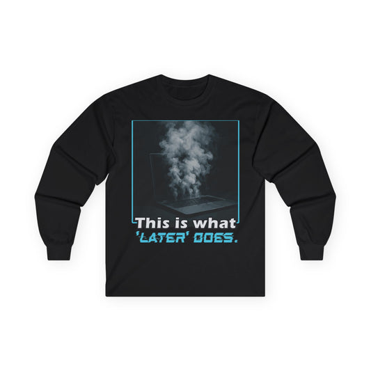 Unisex Long Sleeve Tee: This is what 'Liter' Does, Comfortable Casual Wear, Gift for Readers, Cozy Book Lover Apparel, Perfect for [...]