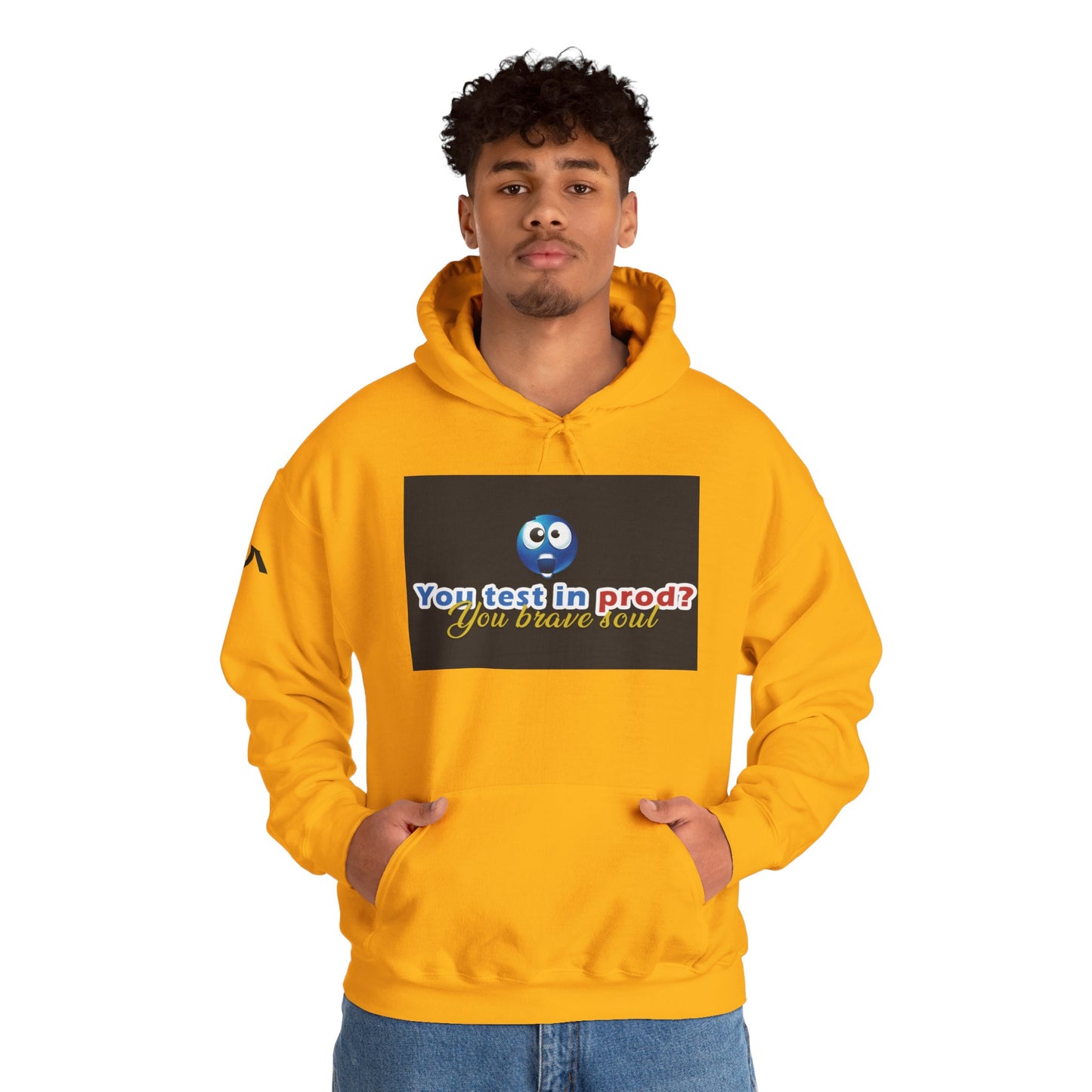 You Test in Prod Unisex Hooded Sweatshirt - Funny Software Developer Gift
