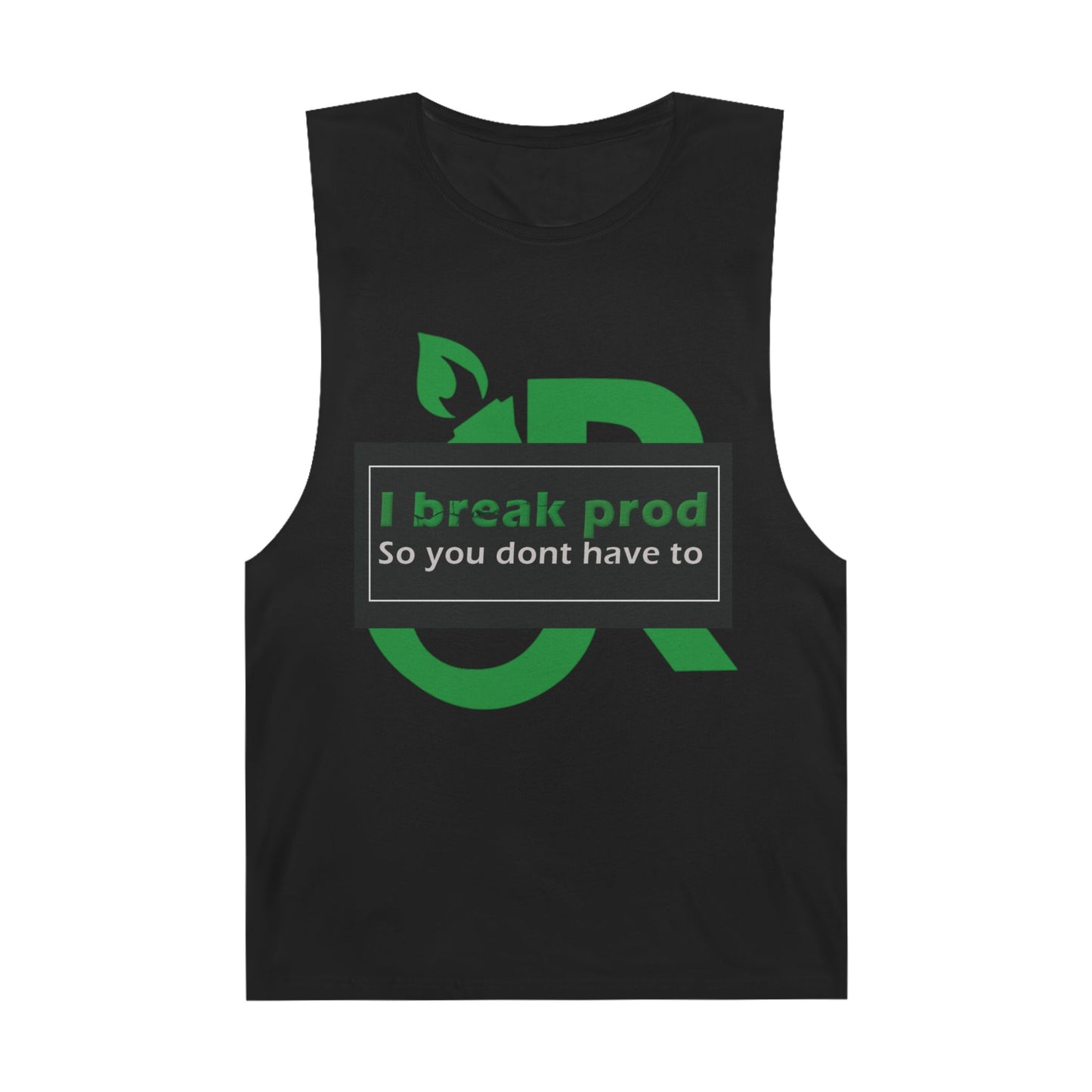 Unisex Motivational Tank Top, I Break Prod Shirt, Fitness Apparel, Workout Gear, Casual Summer Shirt