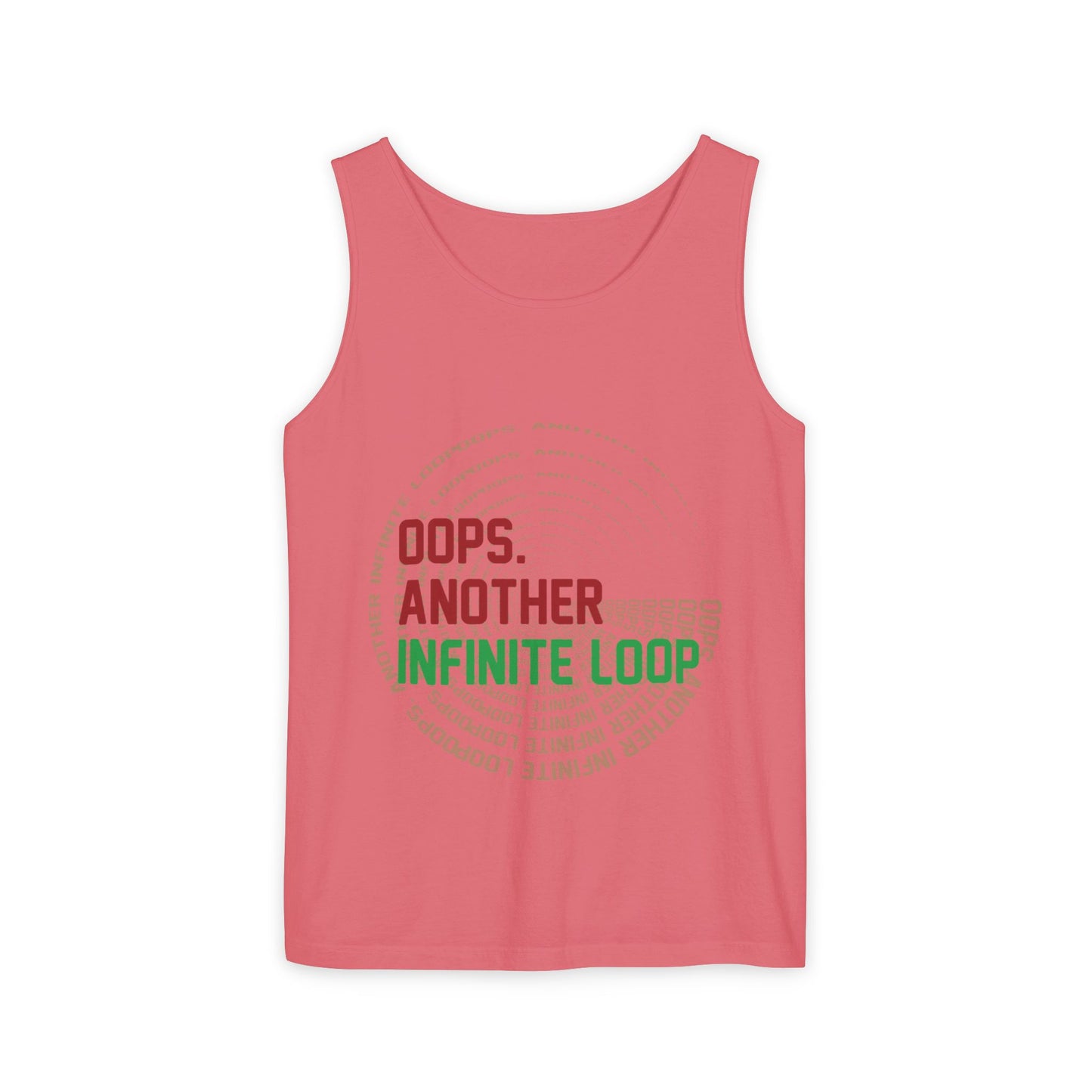 Oops, Another Infinite Loop Tank Top | Cotton Summer Tee, Gift for Tech Lovers, Casual Wear, Programming Humor Shirt, Comfortable [...]