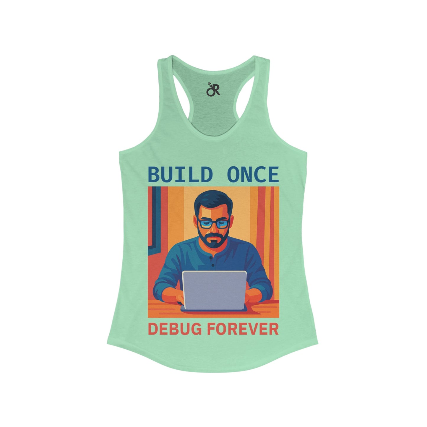 Debug Forever Tank Top, Programmer Tank, Tech Humor Shirt, Gift for Coders, Creative Workout Tank, Geeky Apparel