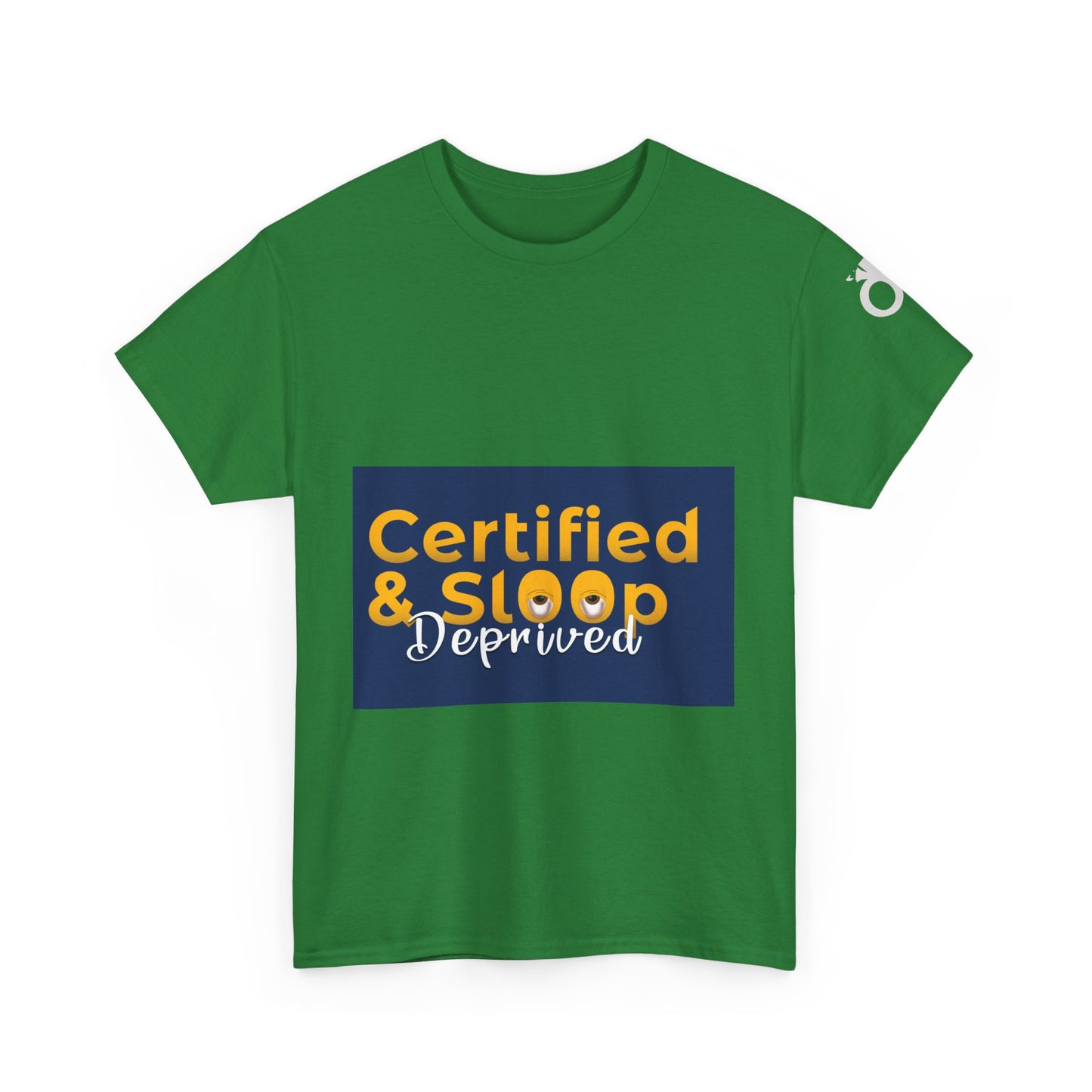 Certified & Sleep Deprived Unisex Heavy Cotton Tee - Perfect for Casual Wear and Nautical Lovers