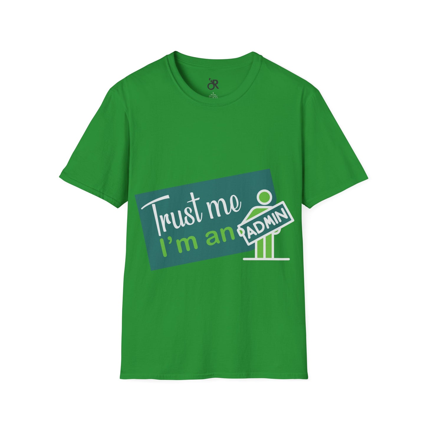 Trust Me I'm an Admin Unisex T-Shirt, Ideal for Techies, Gifts for IT Professionals, Casual Wear, Funny Office Shirt, Geek Humor Tee