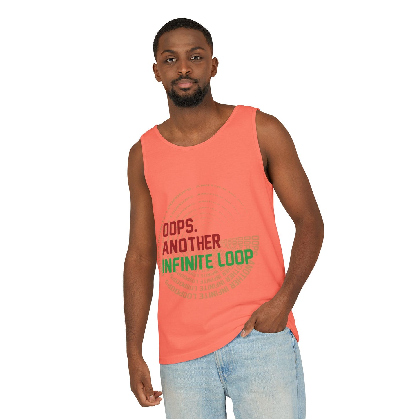 Oops, Another Infinite Loop Tank Top | Cotton Summer Tee, Gift for Tech Lovers, Casual Wear, Programming Humor Shirt, Comfortable [...]