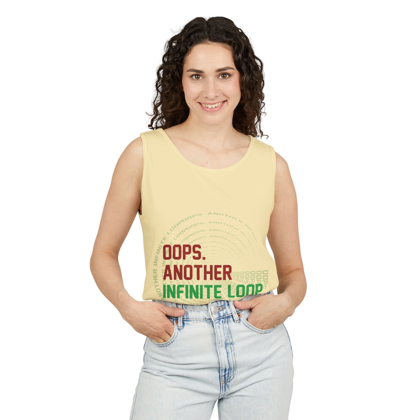 Oops, Another Infinite Loop Tank Top | Cotton Summer Tee, Gift for Tech Lovers, Casual Wear, Programming Humor Shirt, Comfortable [...]