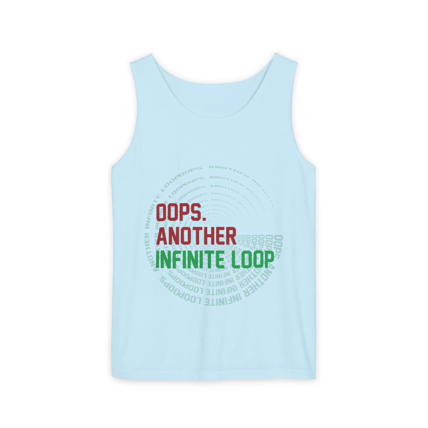 Oops, Another Infinite Loop Tank Top | Cotton Summer Tee, Gift for Tech Lovers, Casual Wear, Programming Humor Shirt, Comfortable [...]