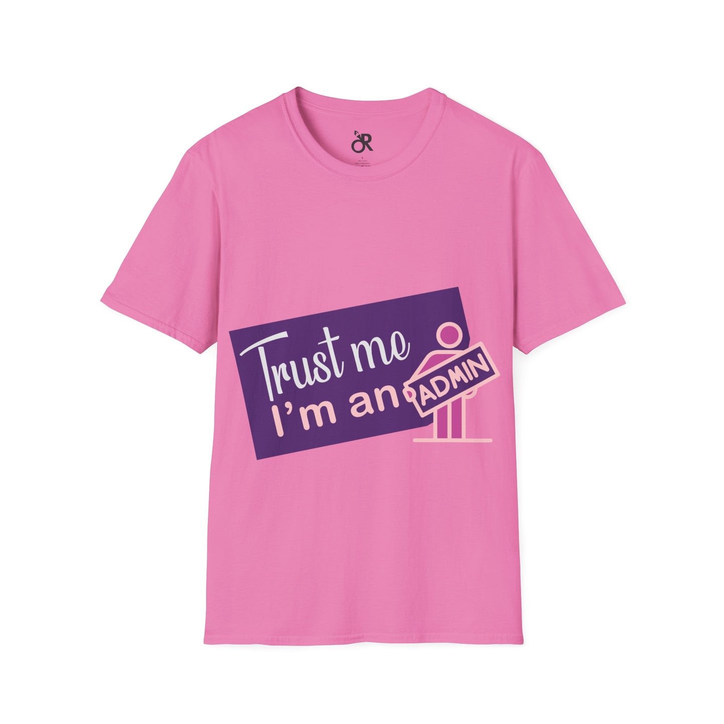 Trust Me I'm an Admin Unisex T-Shirt, Ideal for Techies, Gifts for IT Professionals, Casual Wear, Funny Office Shirt, Geek Humor Tee