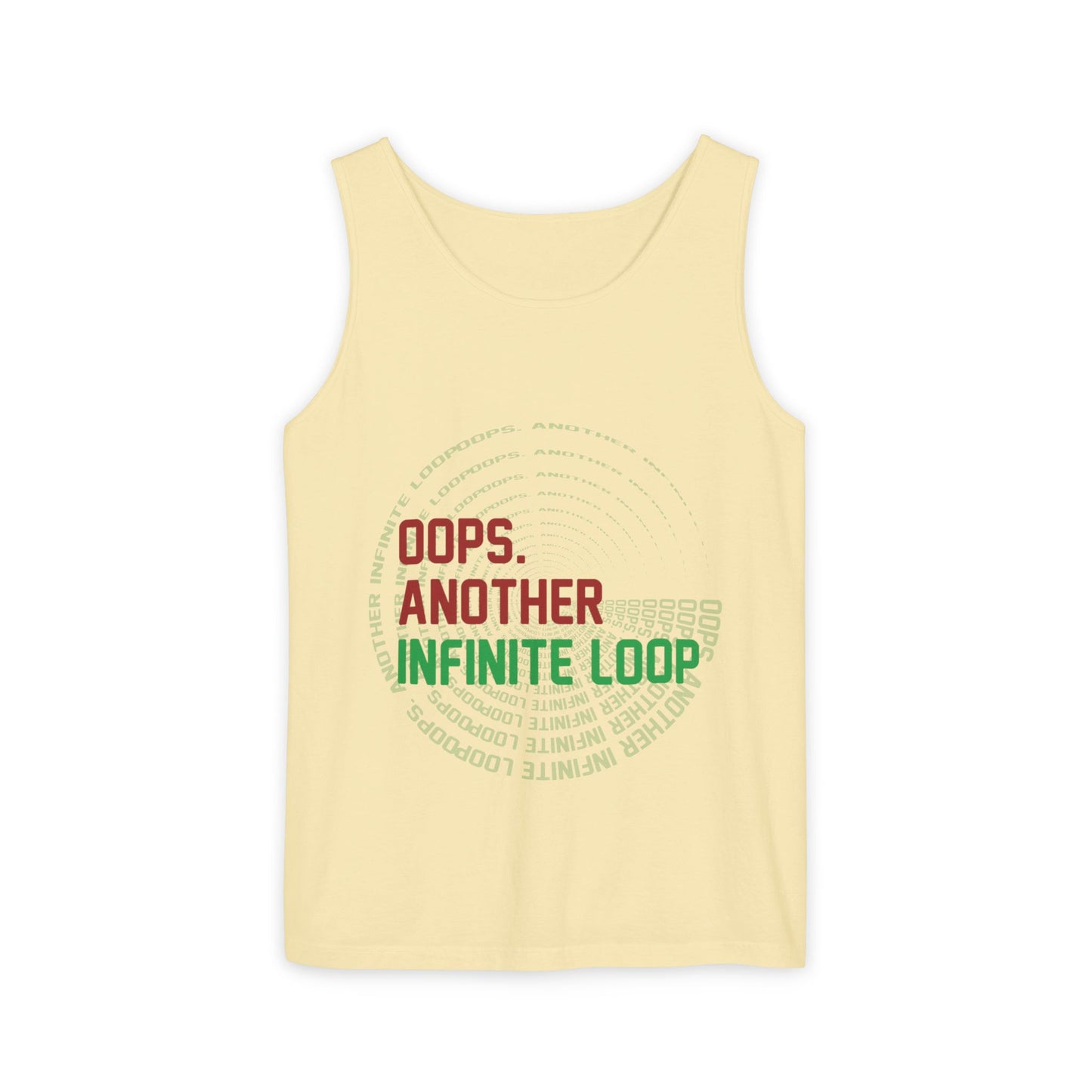 Oops, Another Infinite Loop Tank Top | Cotton Summer Tee, Gift for Tech Lovers, Casual Wear, Programming Humor Shirt, Comfortable [...]