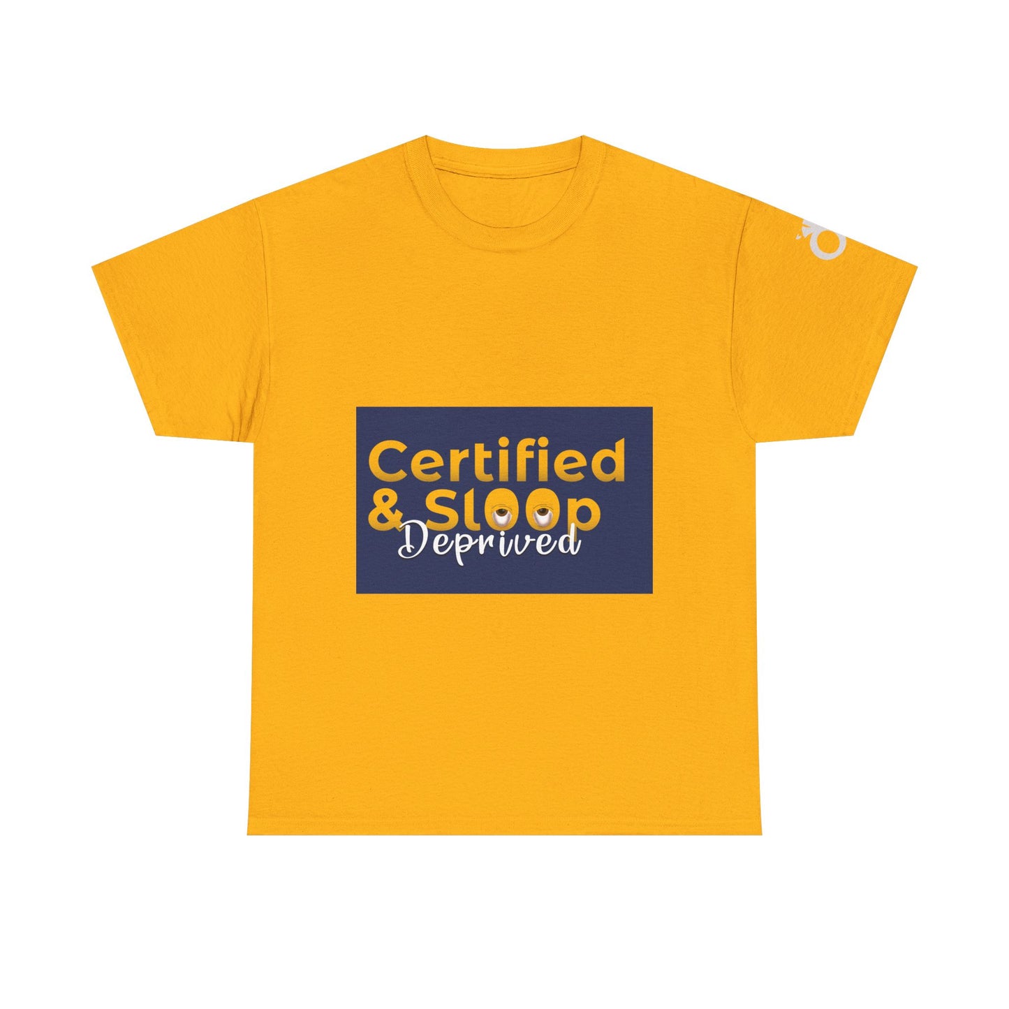 Certified & Sleep Deprived Unisex Heavy Cotton Tee - Perfect for Casual Wear and Nautical Lovers