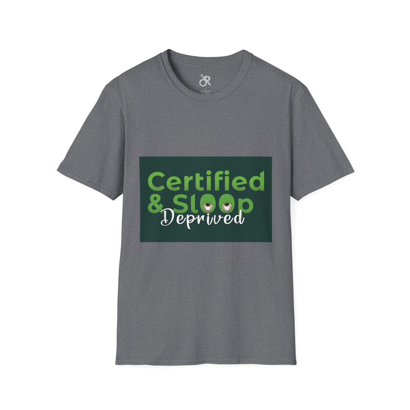 certified & sleep deprived unisex softstyle t shirt certified & sleep deprived unisex softstyle t shirt