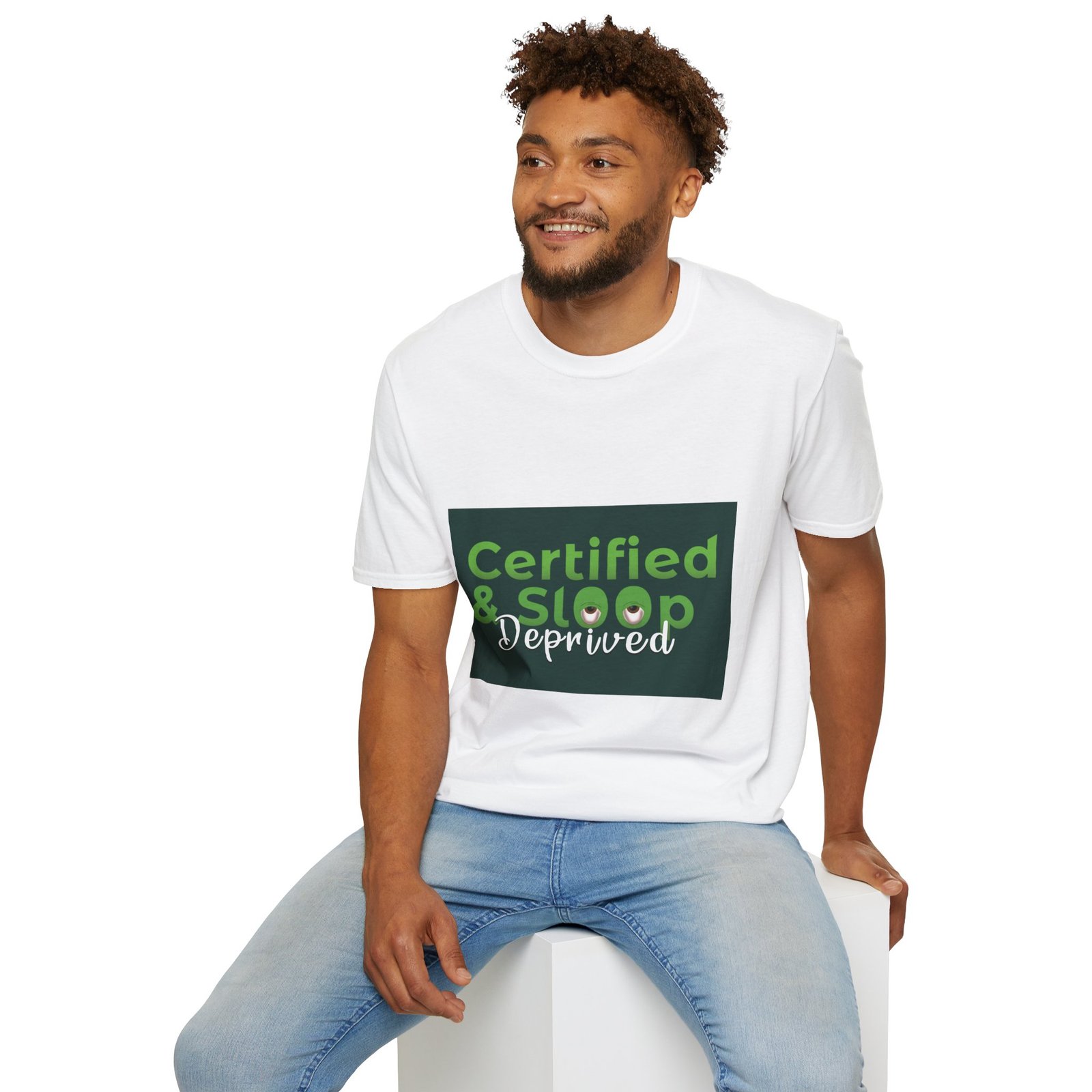 certified & sleep deprived unisex softstyle t shirt certified & sleep deprived unisex softstyle t shirt