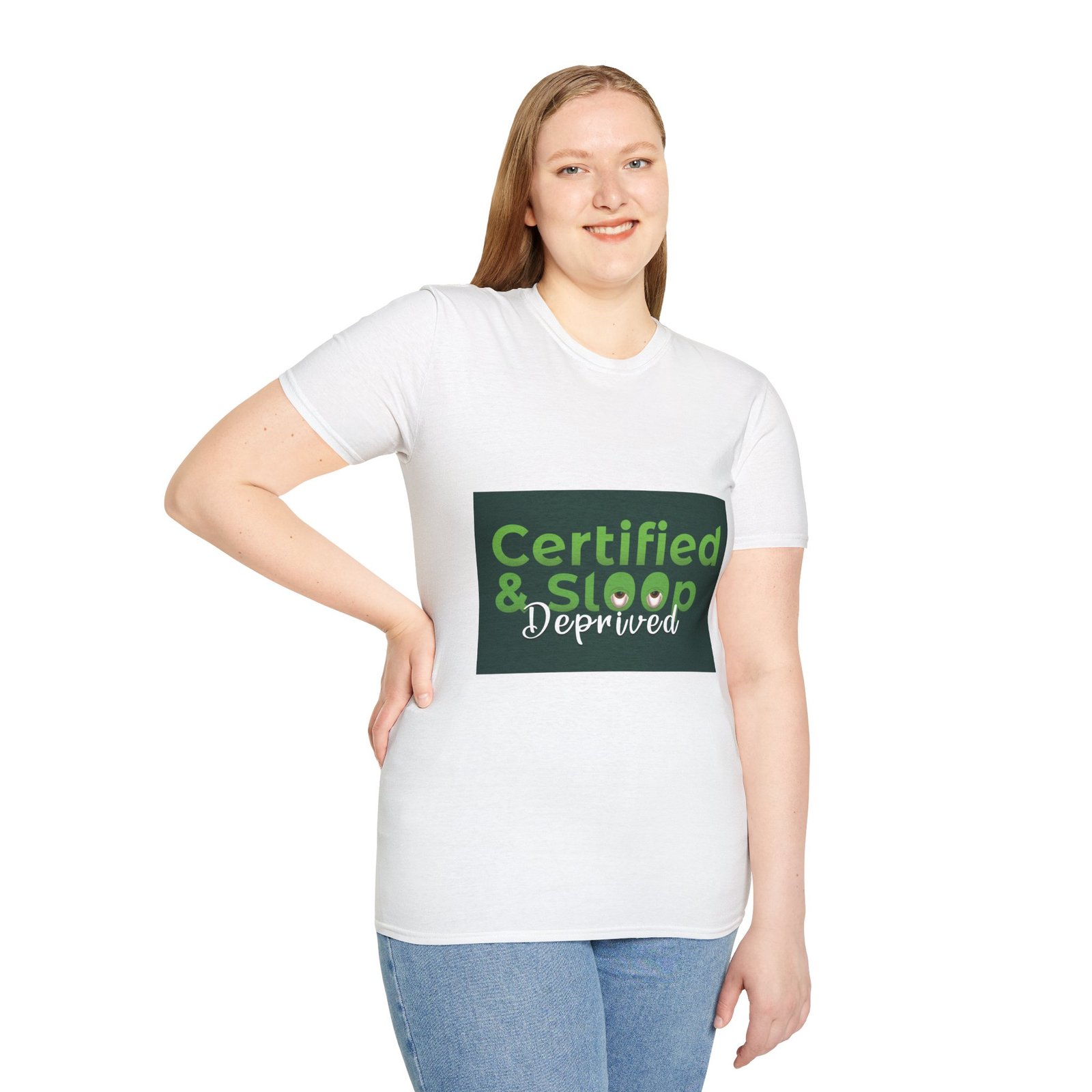certified & sleep deprived unisex softstyle t shirt certified & sleep deprived unisex softstyle t shirt