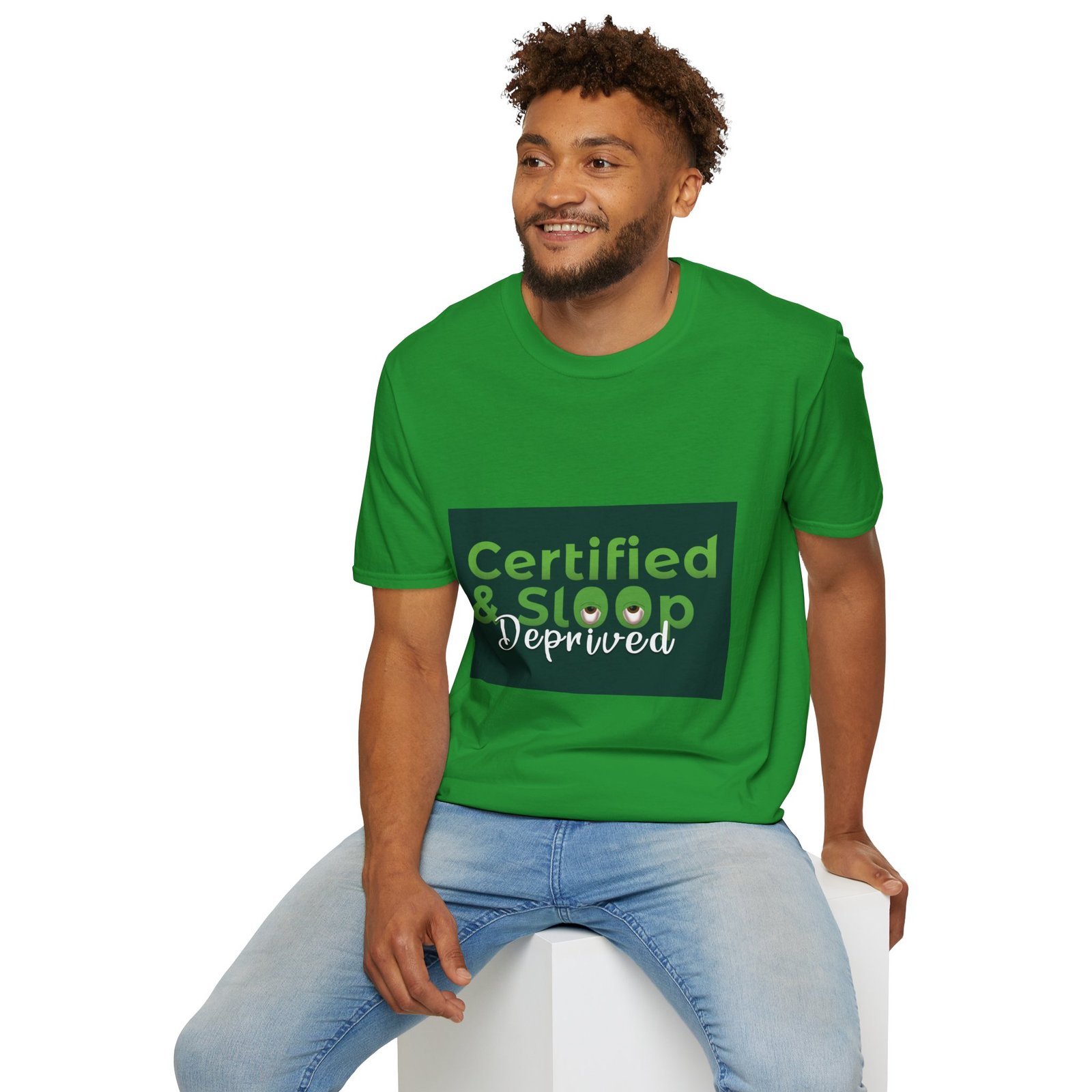 certified & sleep deprived unisex softstyle t shirt certified & sleep deprived unisex softstyle t shirt